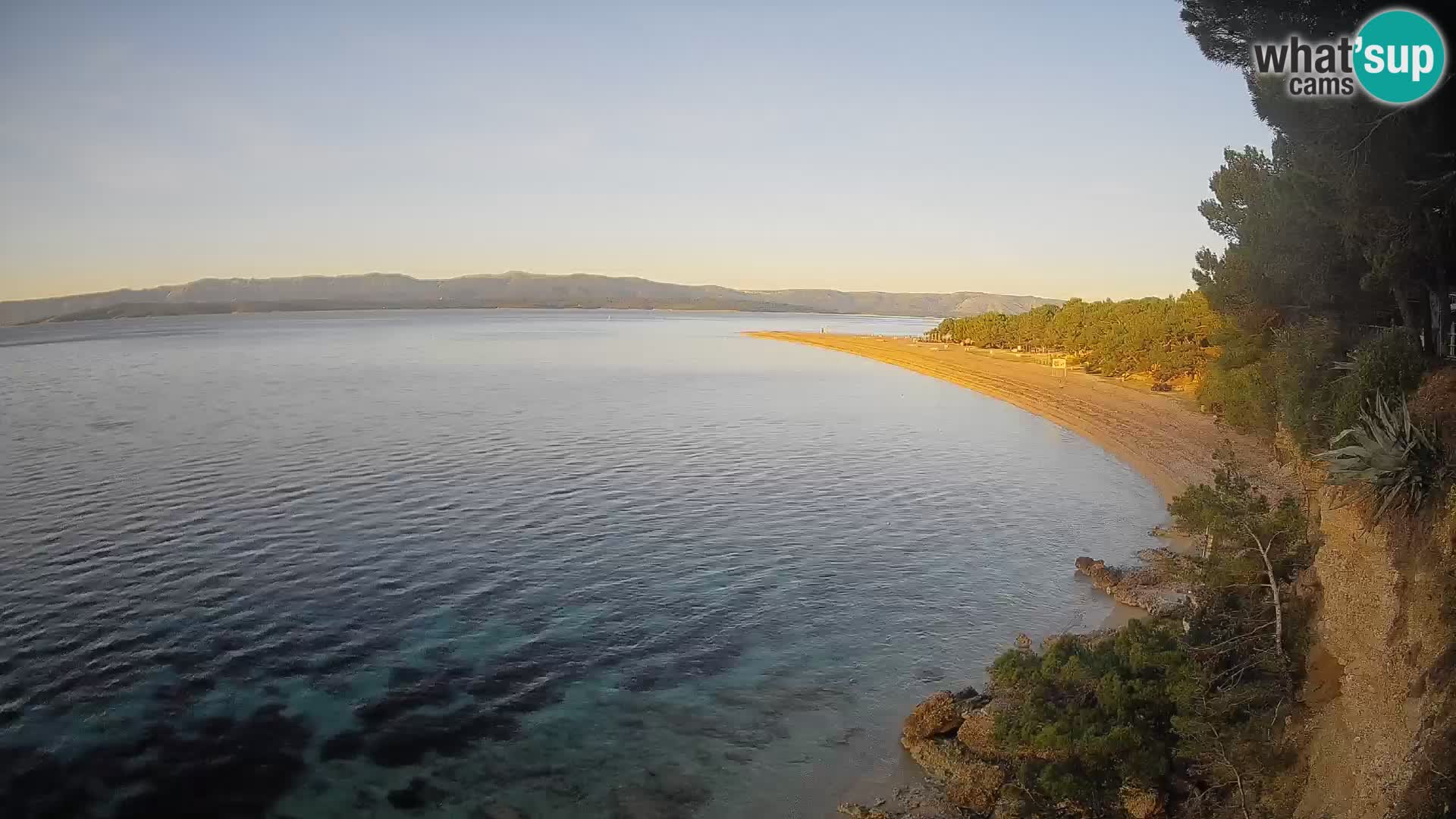 Webcam Bol Zlatni Rat – Vue en direct depuis l’île de Brač