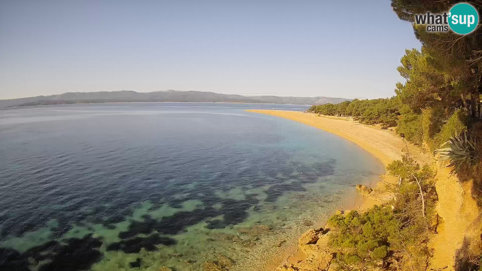 Webcam Bol Zlatni Rat – Vue en direct depuis l’île de Brač