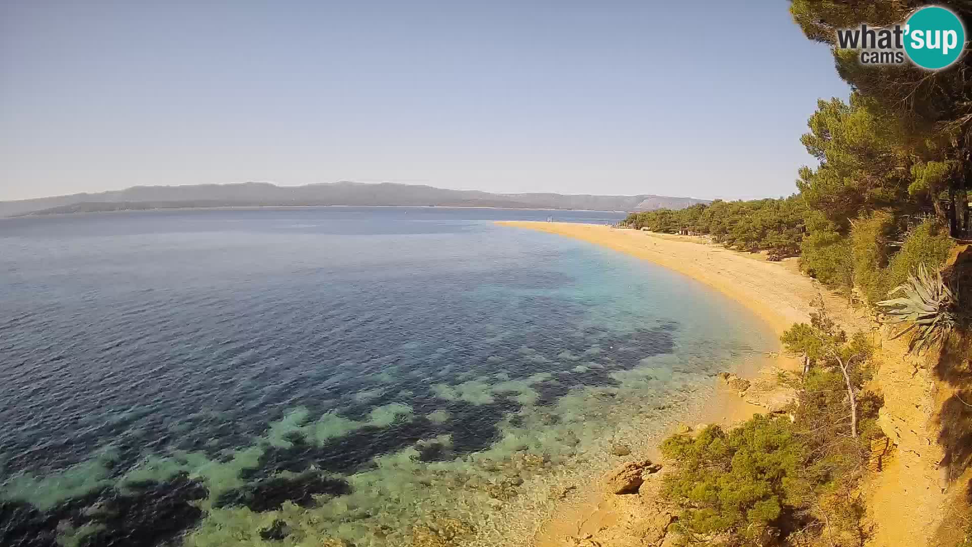 Webcam Bol Zlatni Rat – Diretta dalla spiaggia più famosa di Brač