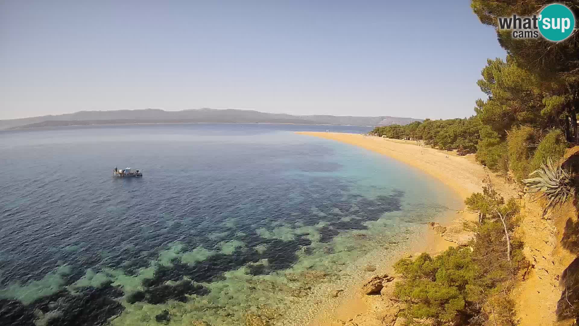 Webcam Bol Zlatni Rat – Live View from Brač Island