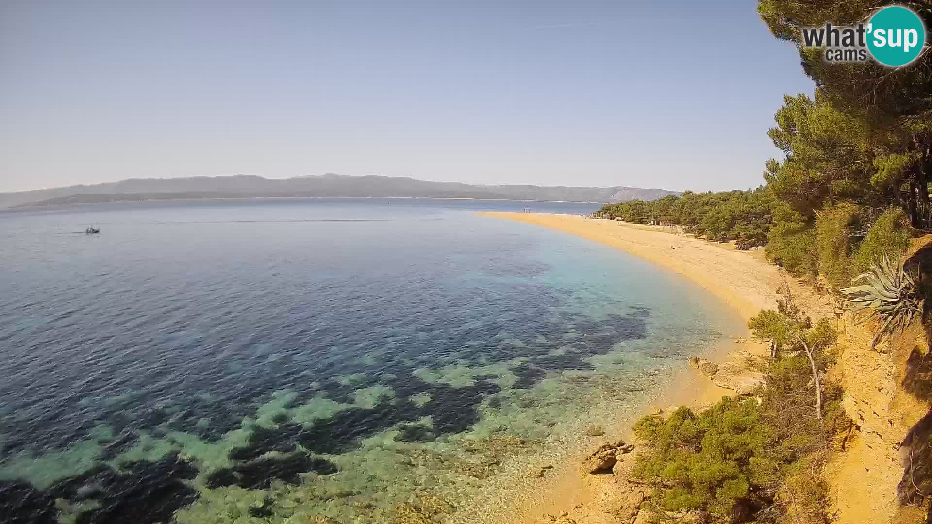 Webcam Bol Zlatni Rat – Live View from Brač Island