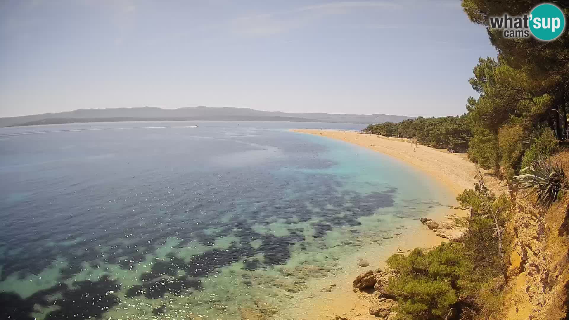 Webcam Bol Zlatni Rat – Live View from Brač Island