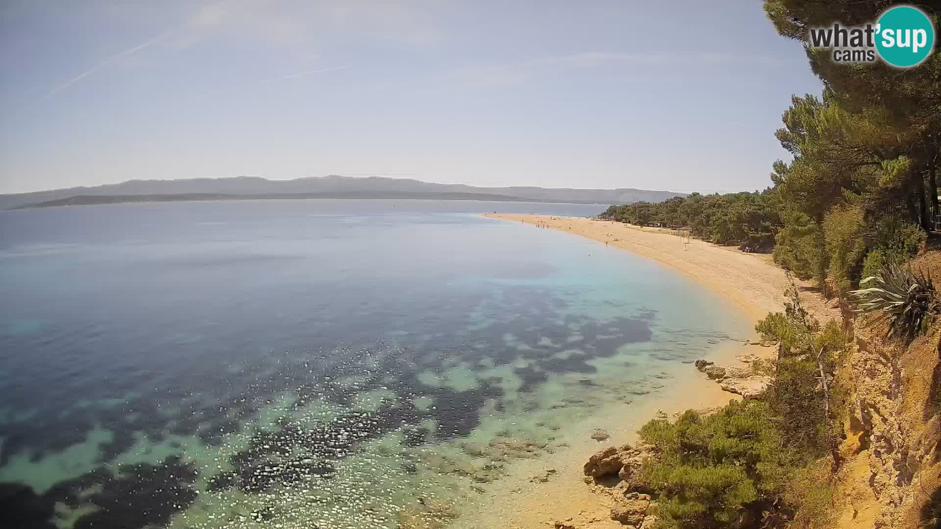 Webcam Bol Zlatni Rat – Live View from Brač Island