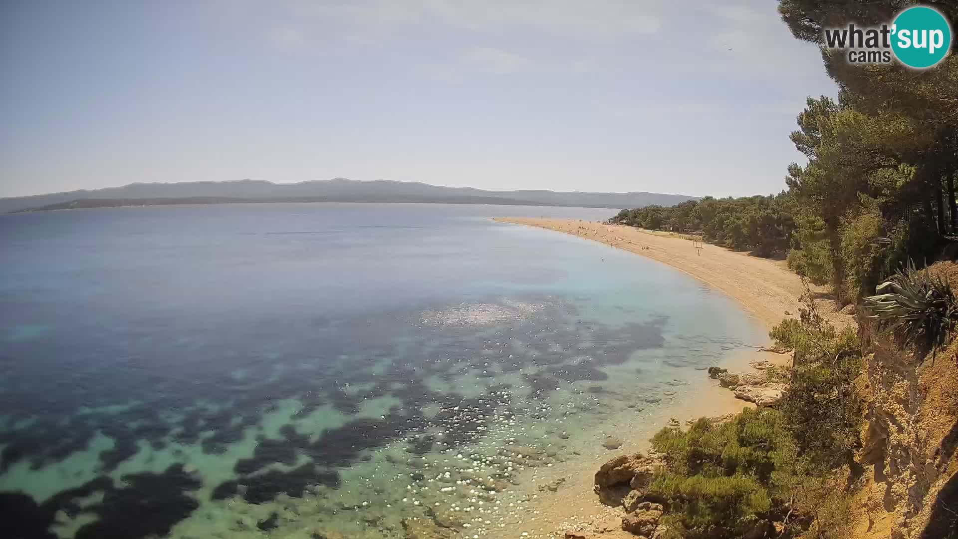 Webcam Bol Zlatni Rat – Live View from Brač Island