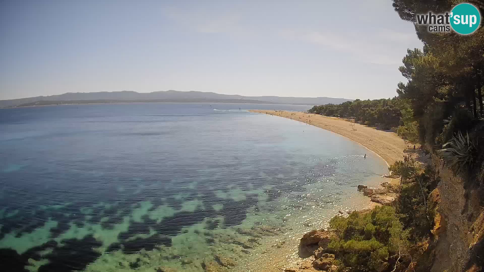 Webcam Bol Zlatni Rat – Live View from Brač Island