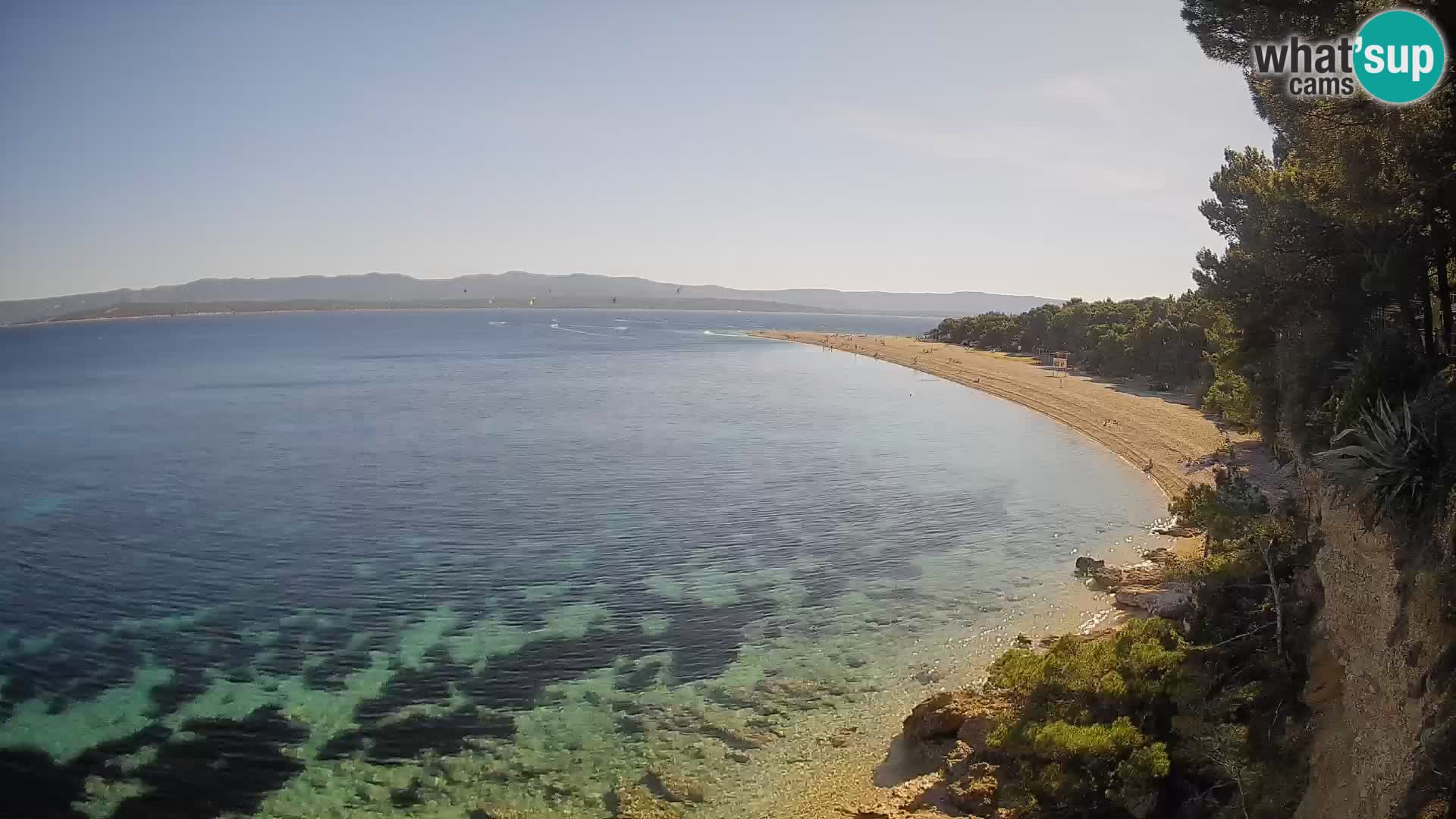Webcam Bol Zlatni Rat – Live View from Brač Island