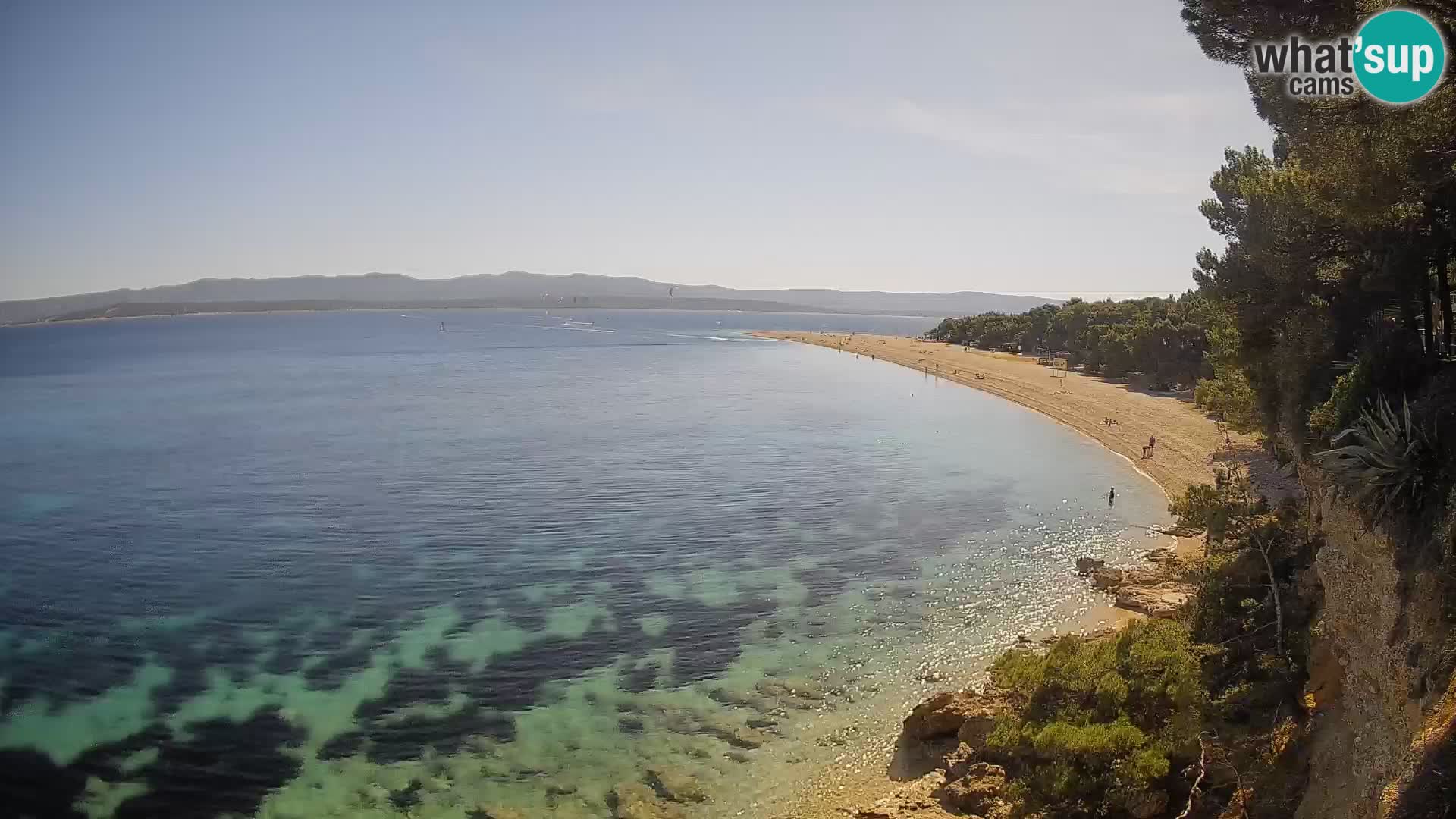 Webcam Bol Zlatni Rat – Live View from Brač Island