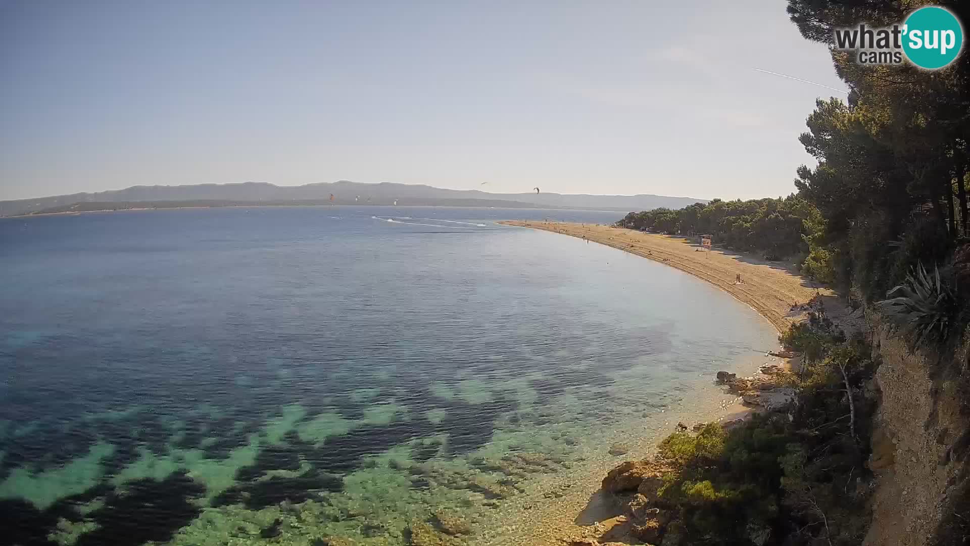 Webcam Bol Zlatni Rat – Live View from Brač Island