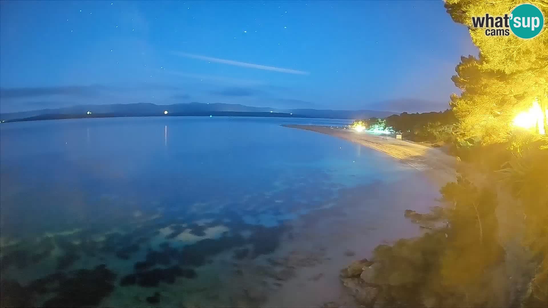 Webcam Bol Zlatni Rat – Vista en vivo desde la isla de Brač