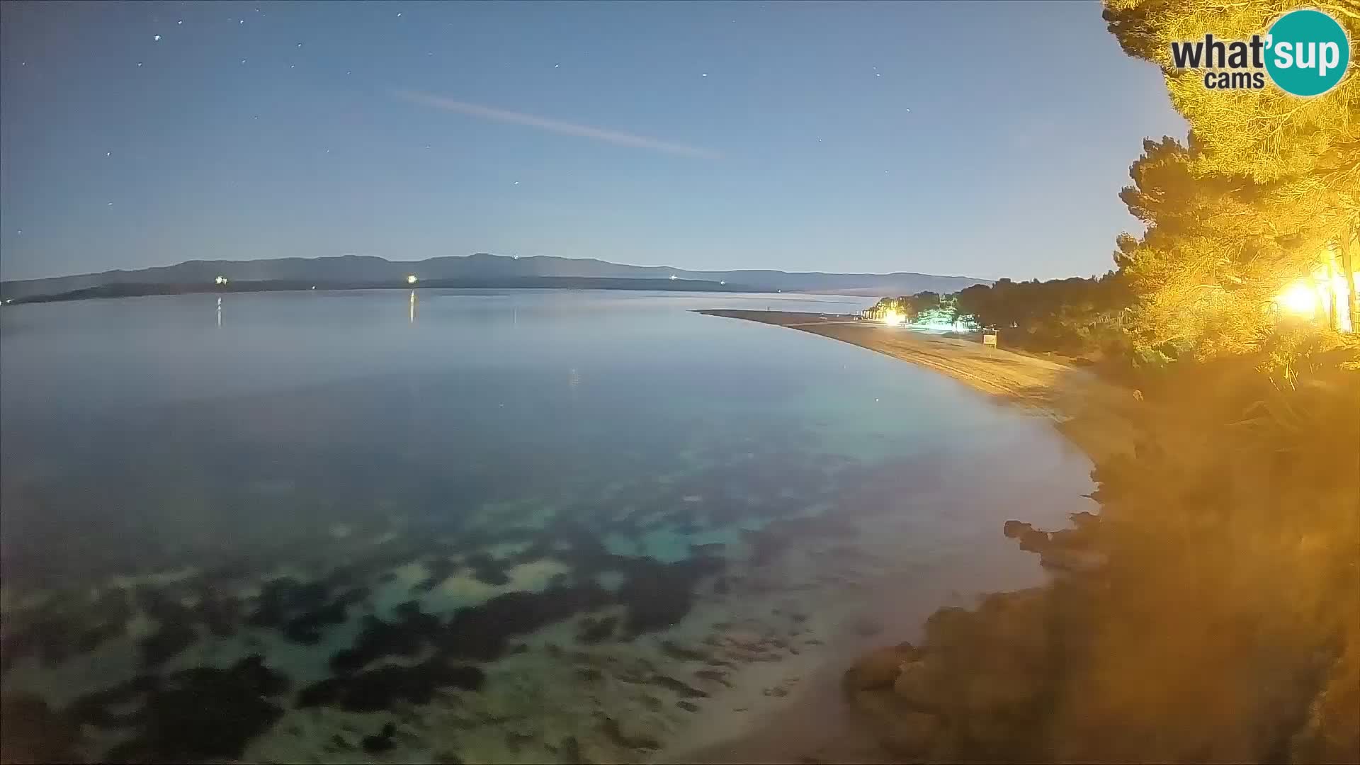 Webcam Zlatni Rat Bol – Liveblick vom berühmten Strand auf Brač