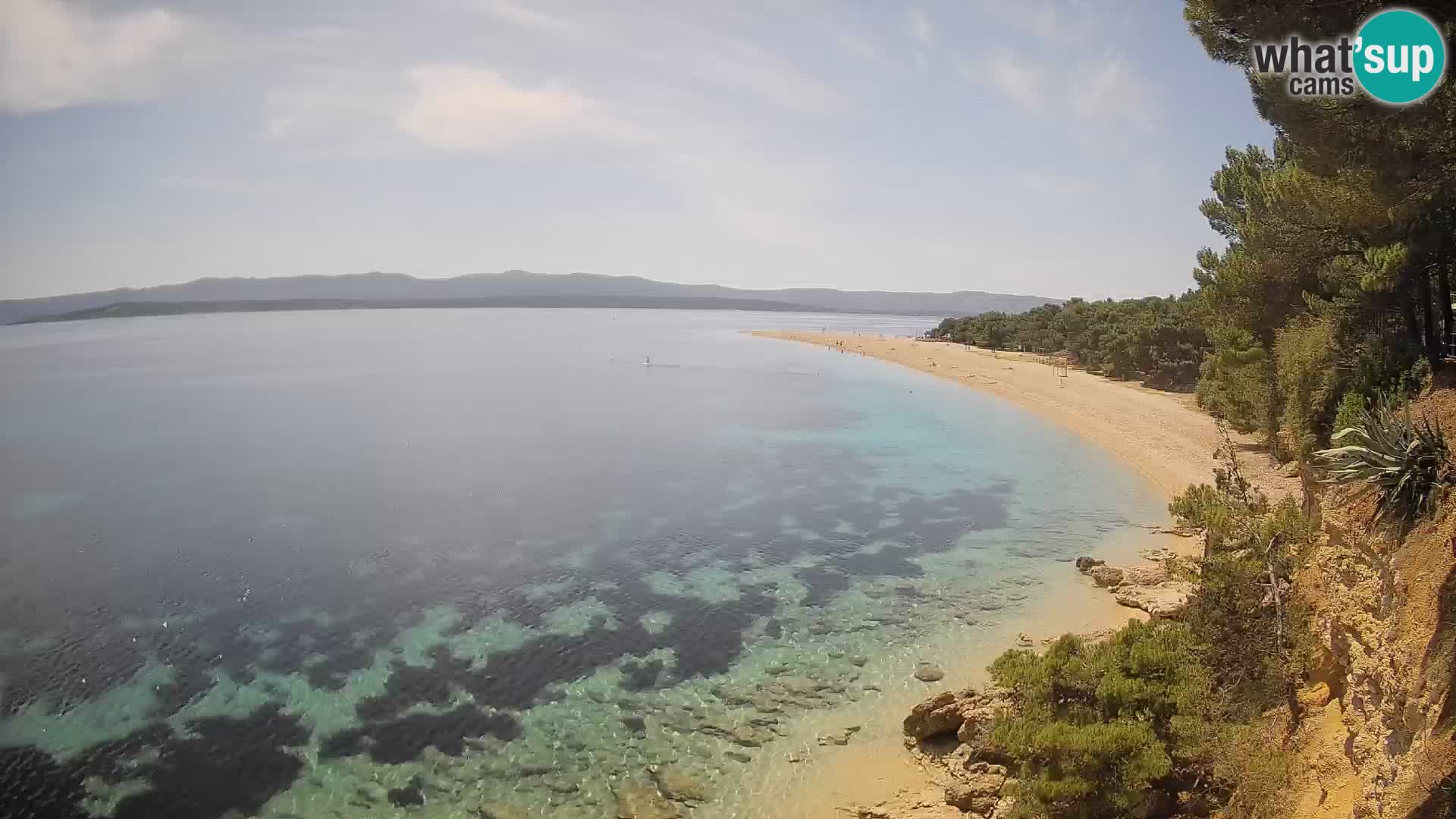 Webcam Bol Zlatni Rat – Vue en direct depuis l’île de Brač
