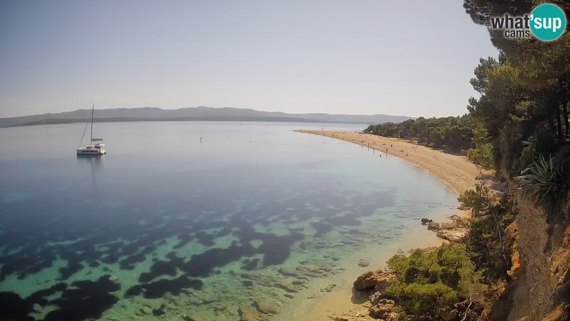 Webcam Bol Zlatni Rat – Live View from Brač Island