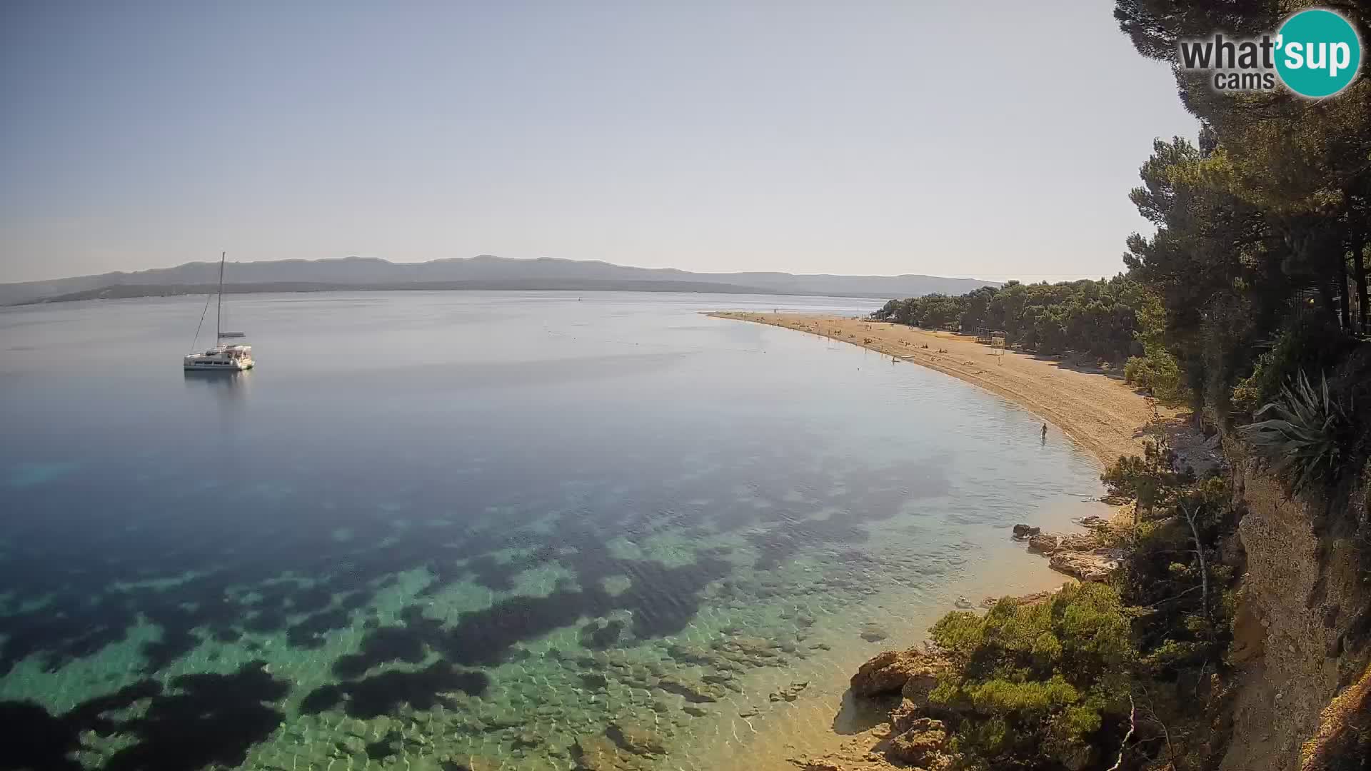 Webcam Bol Zlatni Rat – Live View from Brač Island