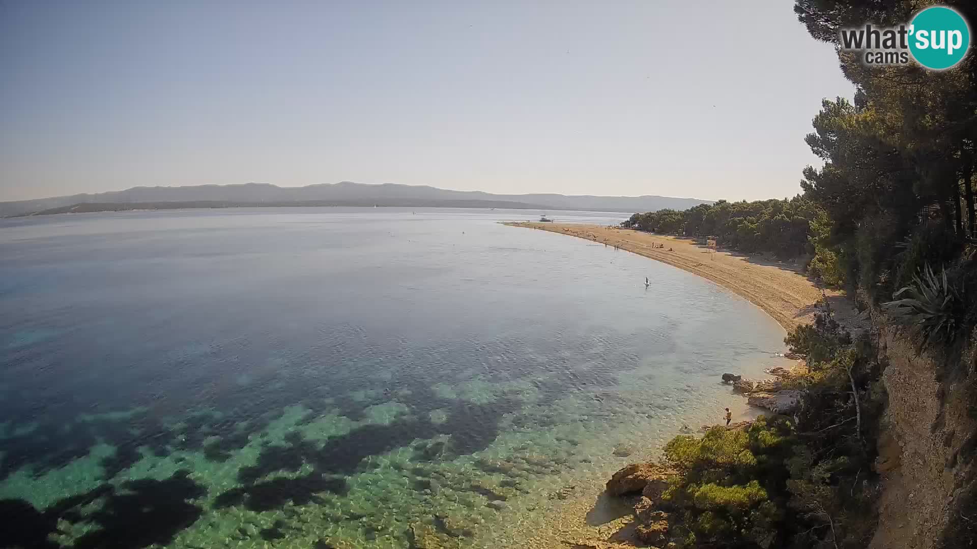 Webcam Bol Zlatni Rat – Live View from Brač Island