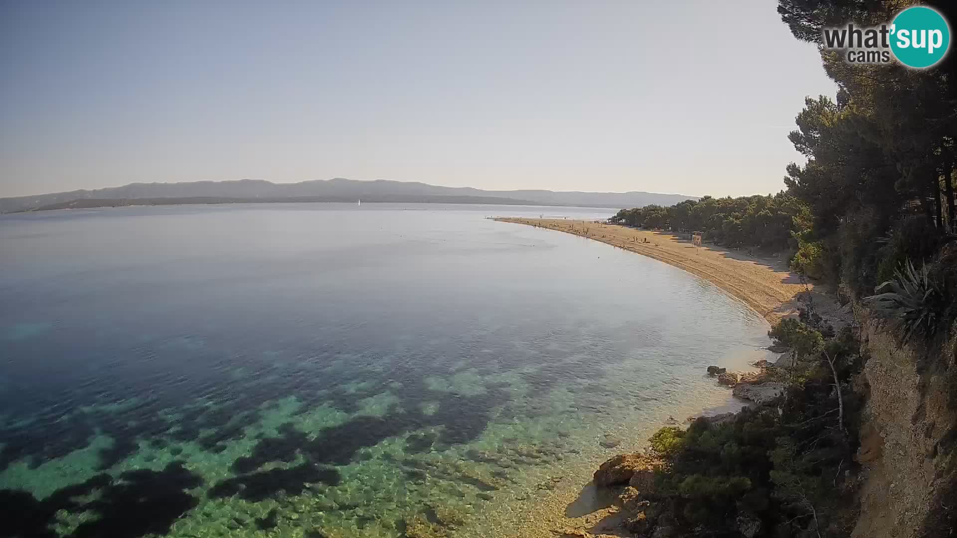 Webcam Bol Zlatni Rat – Live View from Brač Island