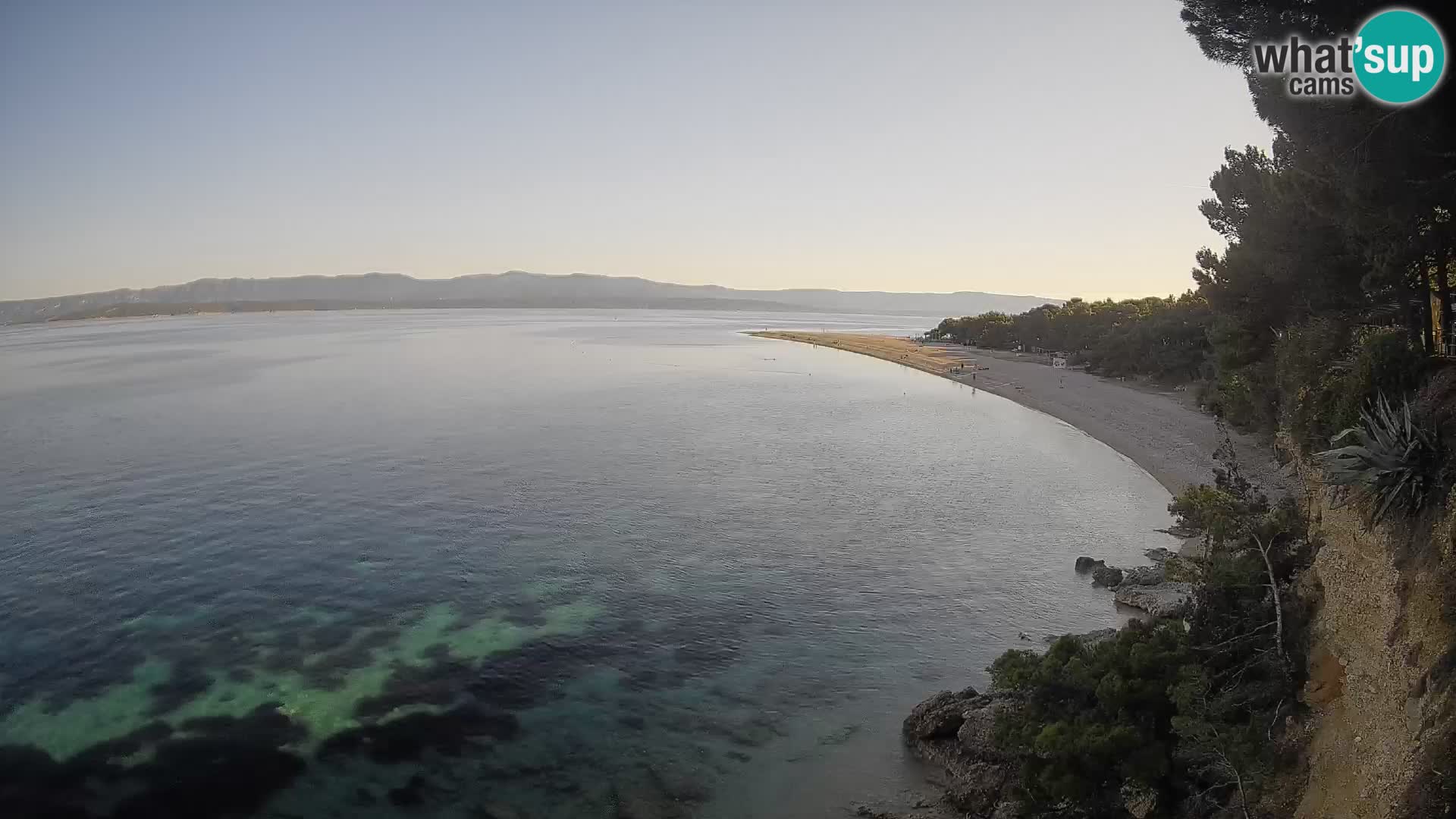 Webcam Bol Zlatni Rat – Live View from Brač Island