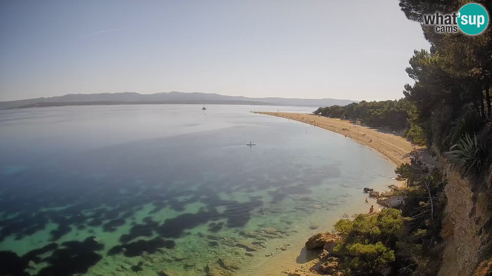 Webcam Bol Zlatni Rat – Live View from Brač Island