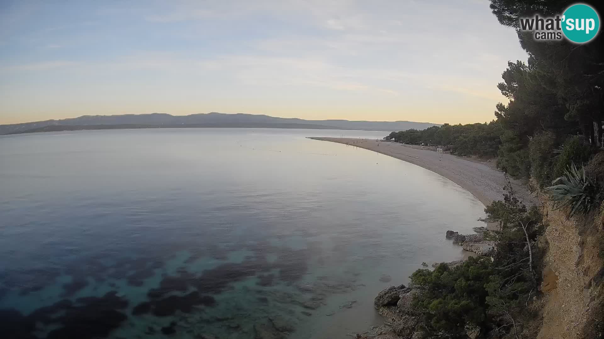 Webcam Bol Zlatni Rat – Vue en direct depuis l’île de Brač