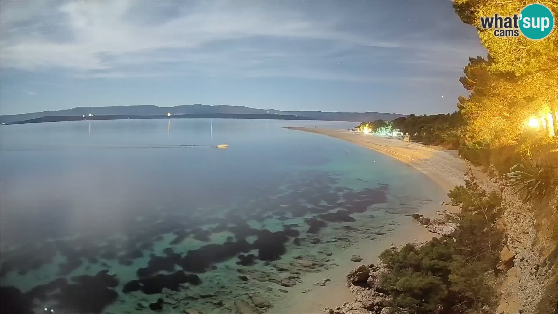 Webcam Bol Zlatni Rat – Vista en vivo desde la isla de Brač