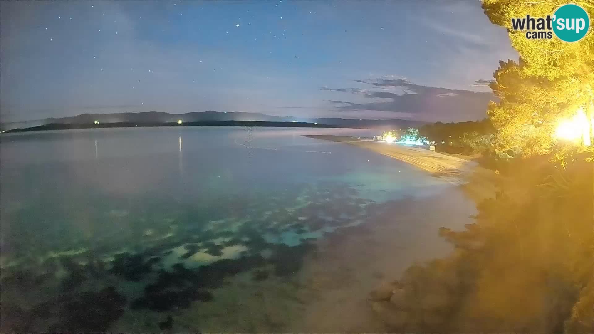 Webcam Zlatni Rat Bol – Liveblick vom berühmten Strand auf Brač