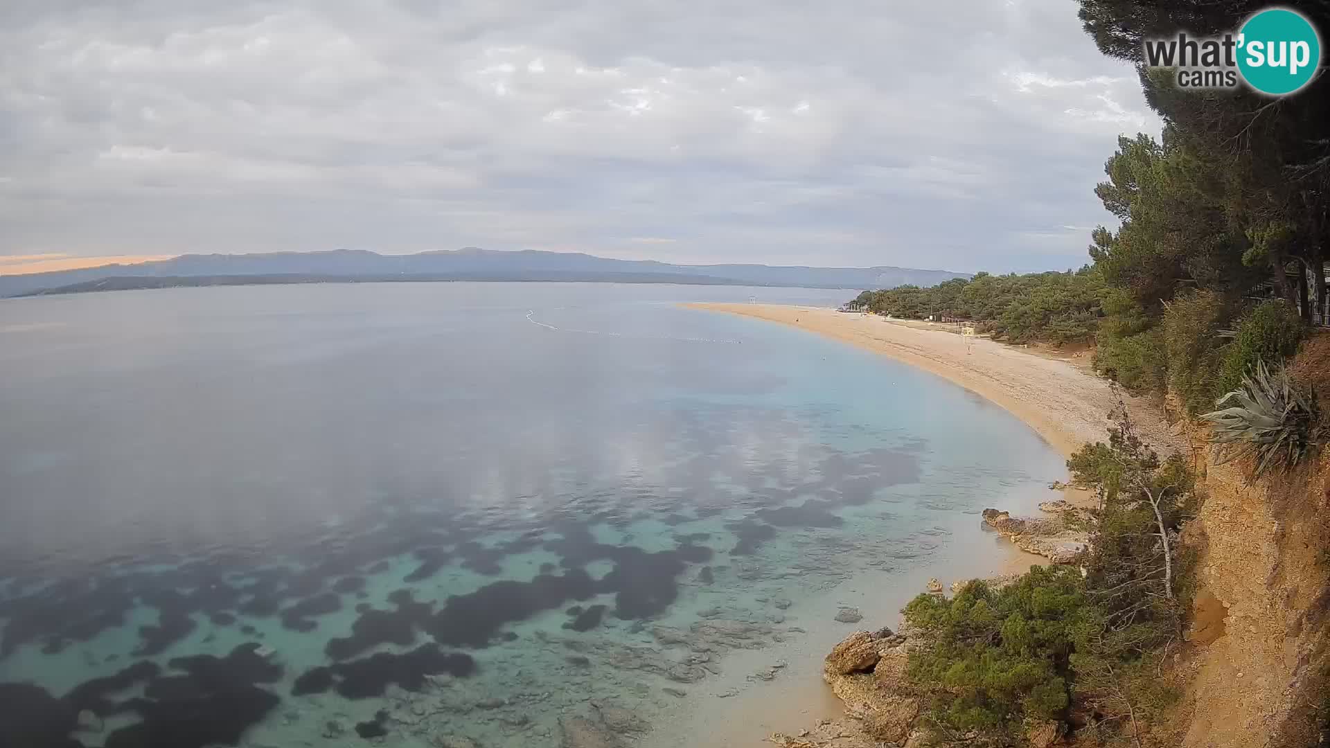 Webcam Bol Zlatni Rat – Vue en direct depuis l’île de Brač