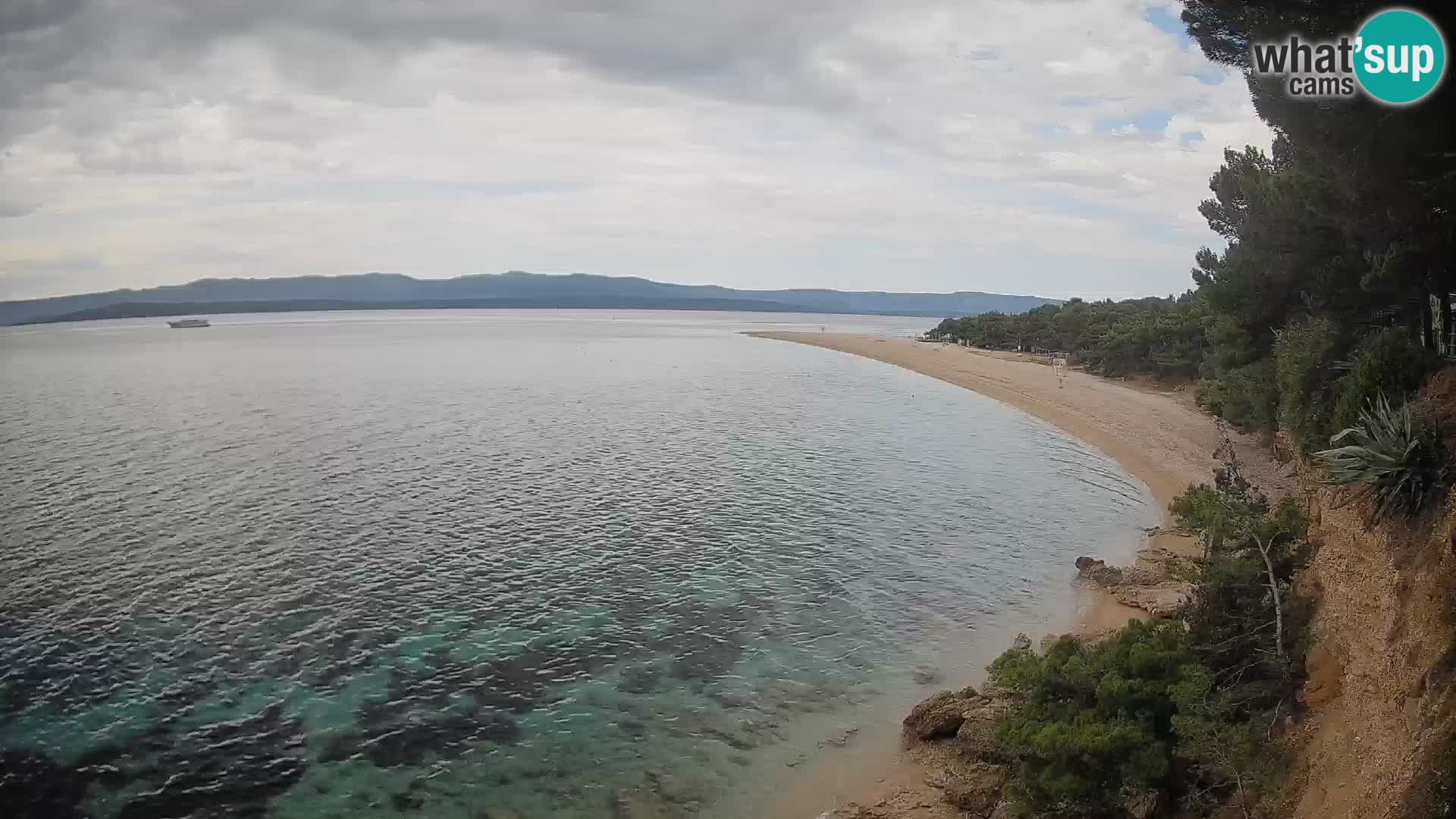 Webcam Bol Zlatni Rat – Live View from Brač Island