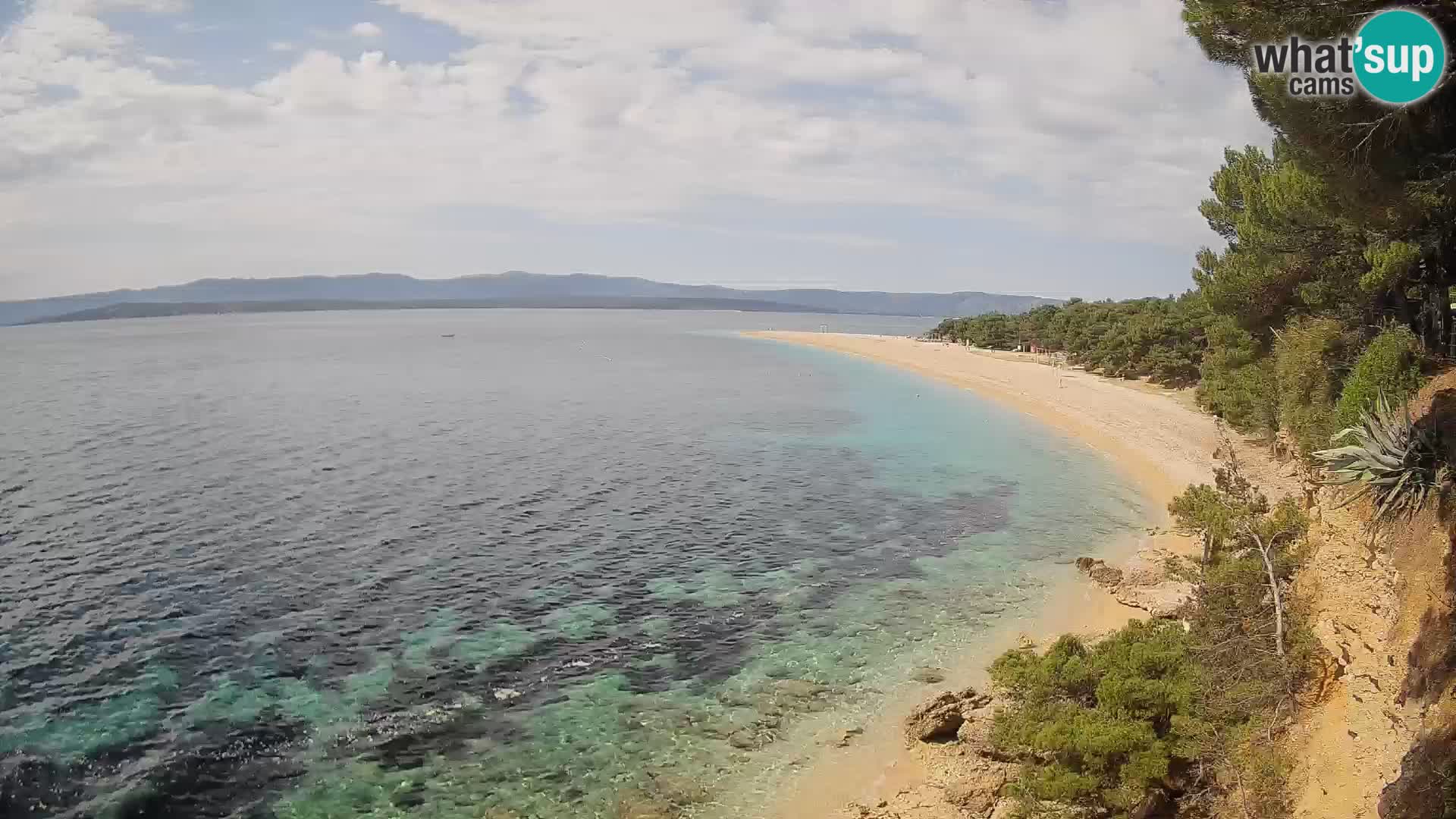 Webcam Bol Zlatni Rat – Diretta dalla spiaggia più famosa di Brač
