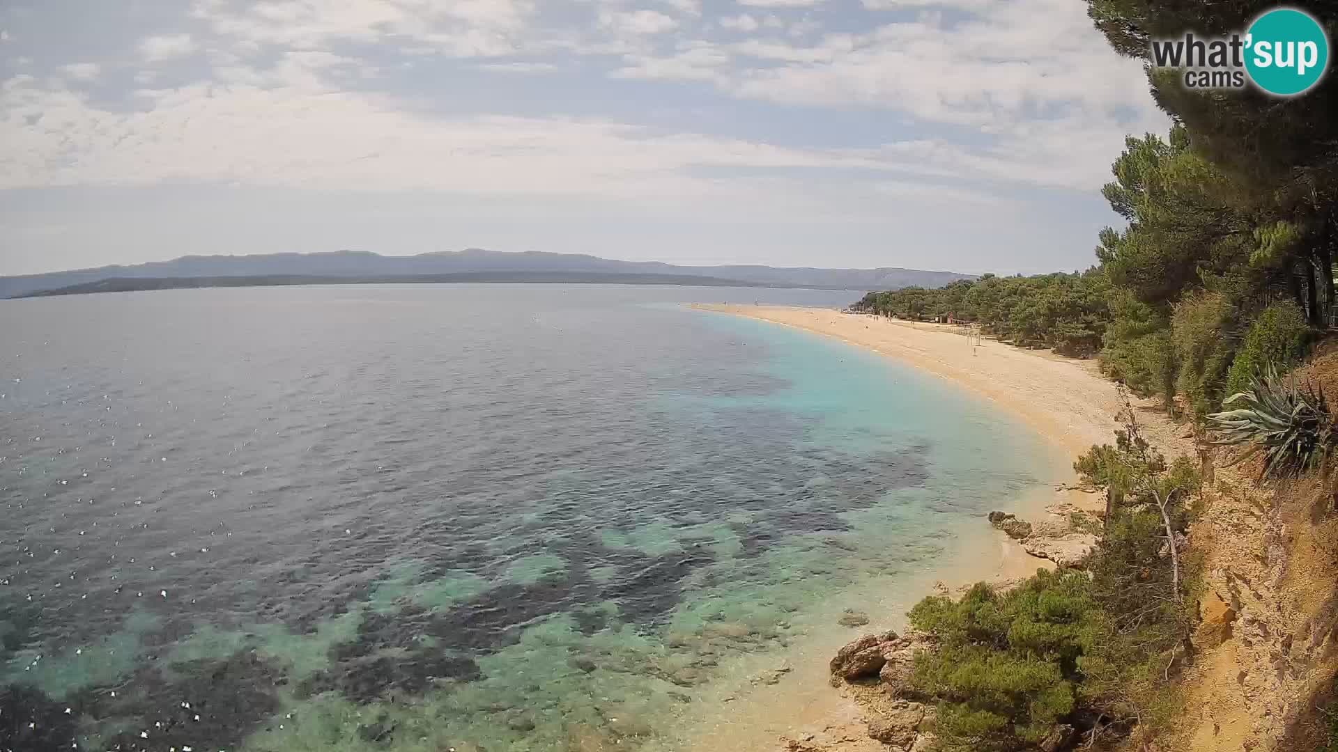 Webcam Bol Zlatni Rat – Live View from Brač Island