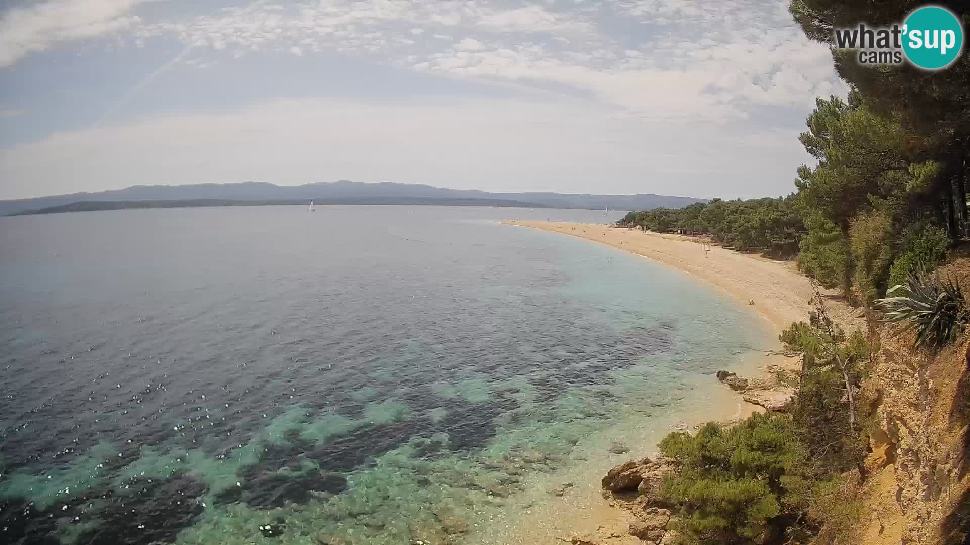 Webcam Bol Zlatni Rat – Live View from Brač Island