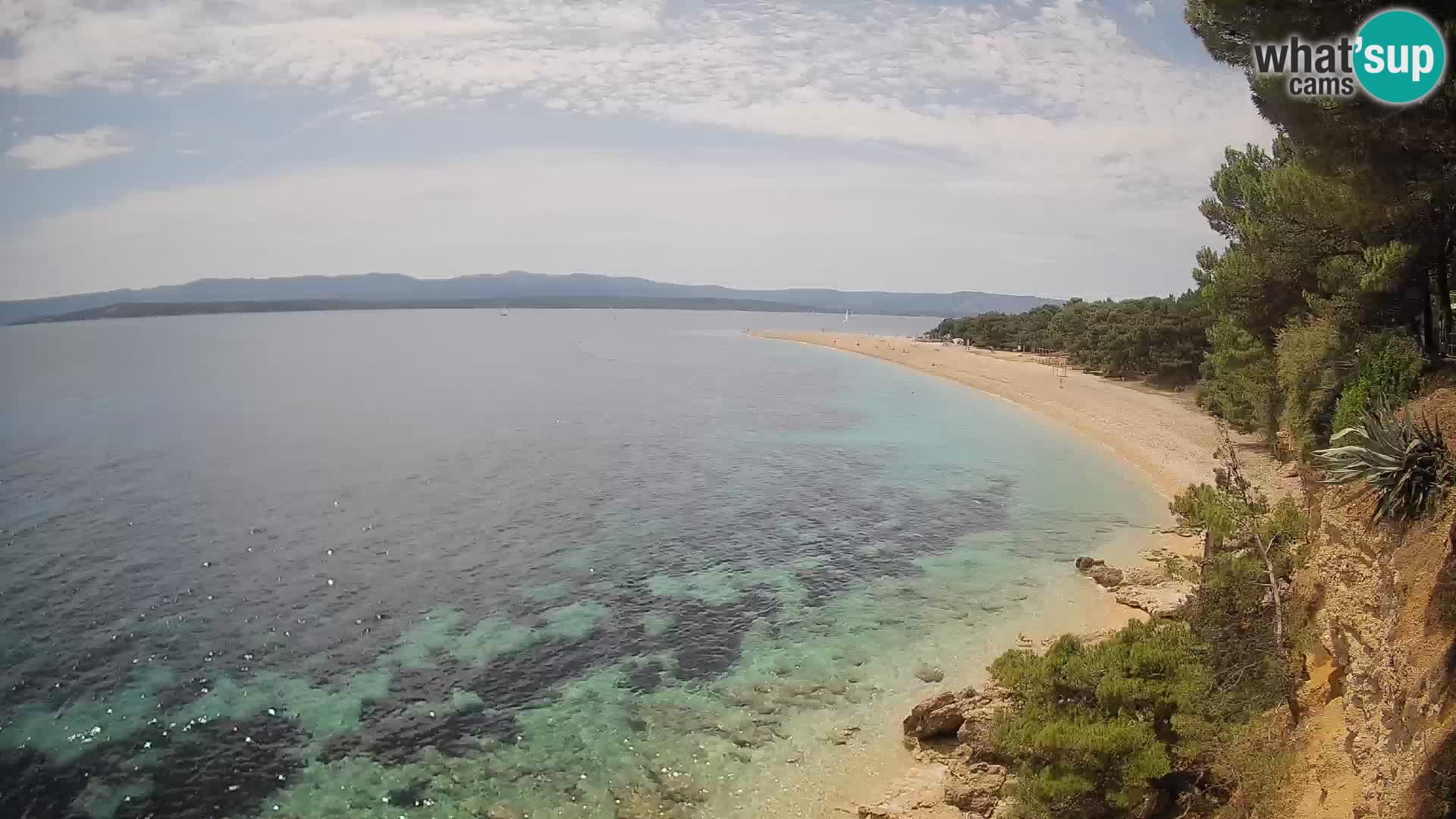 Webcam Bol Zlatni Rat – Live View from Brač Island
