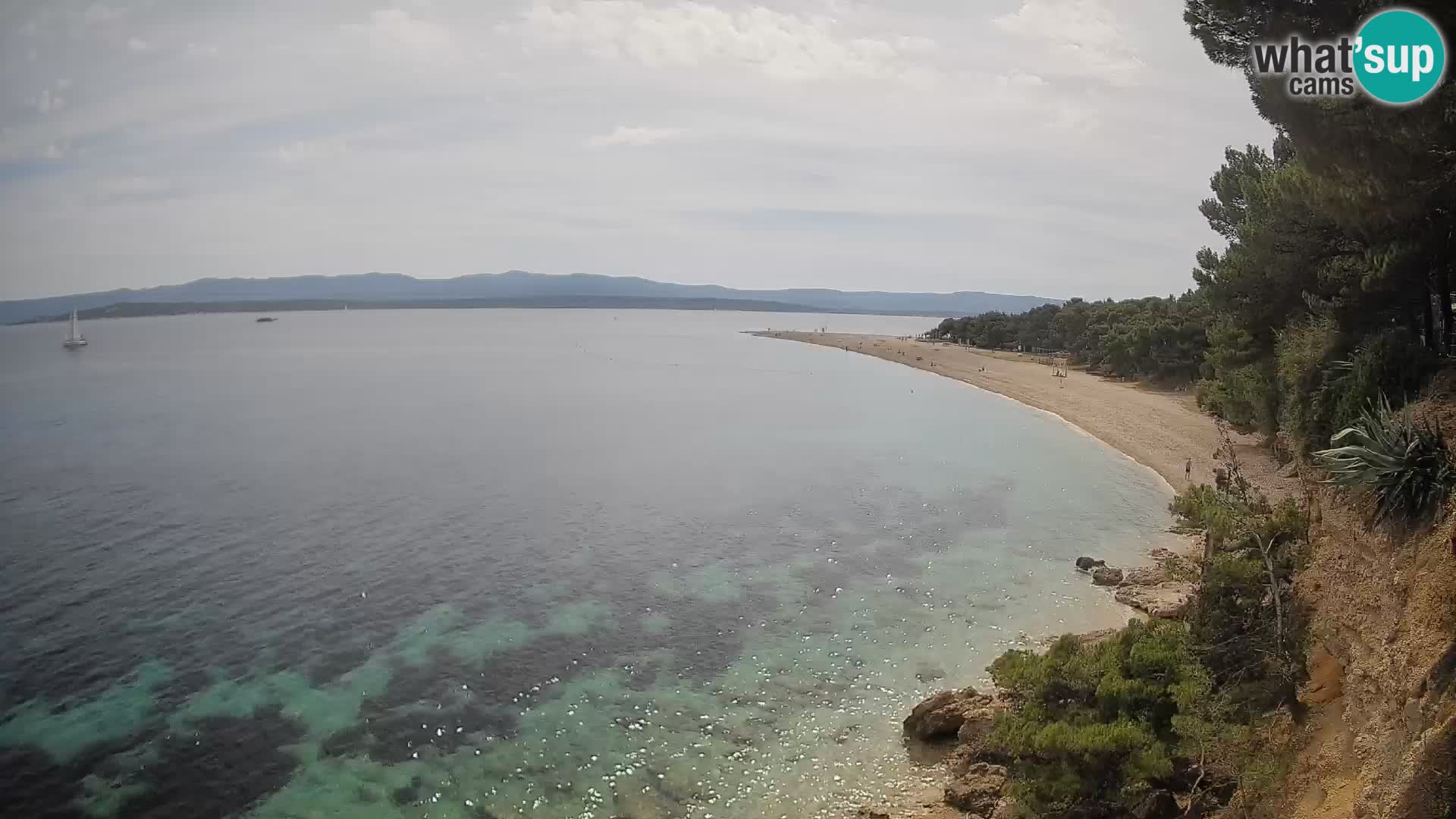Webcam Bol Zlatni Rat – Live View from Brač Island