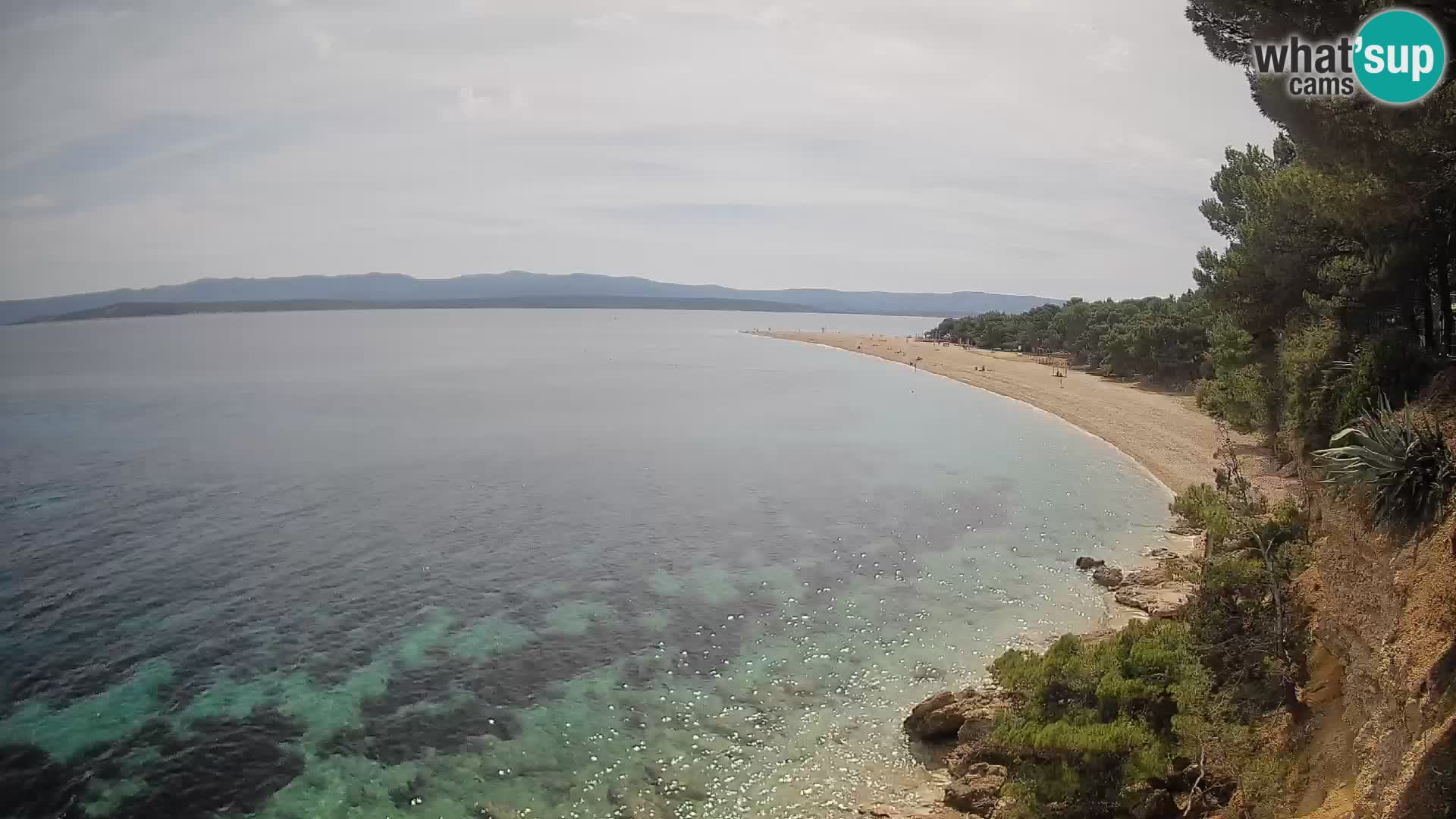 Webcam Bol Zlatni Rat – Live View from Brač Island