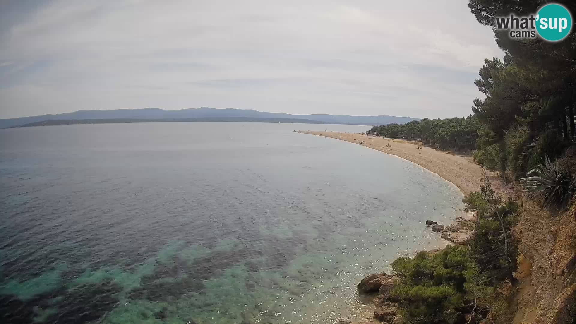 Webcam Bol Zlatni Rat – Live View from Brač Island