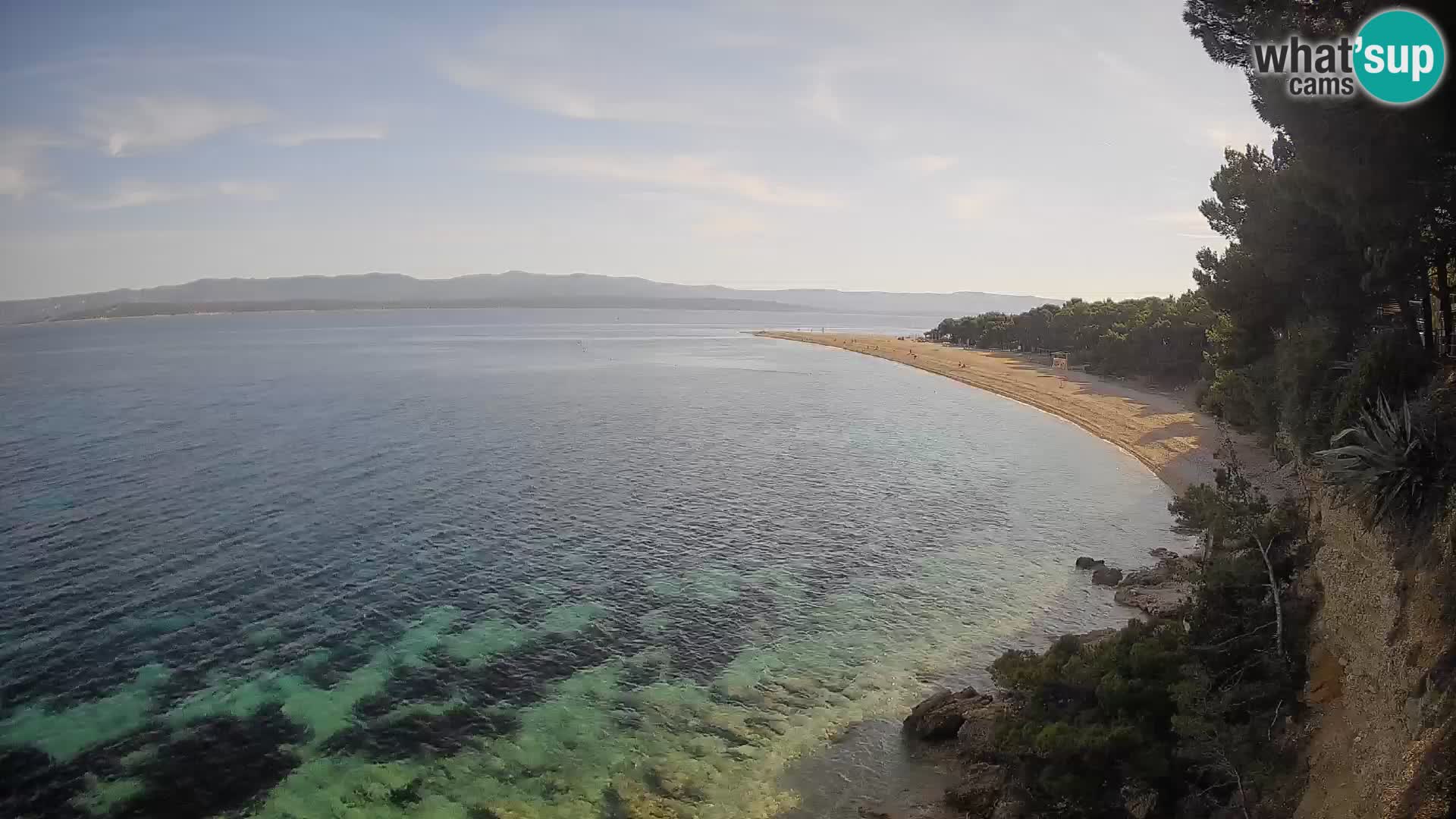 Webcam Bol Zlatni Rat – Diretta dalla spiaggia più famosa di Brač