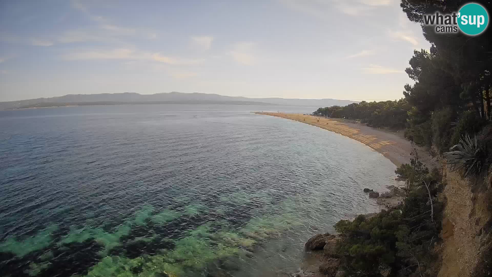 Webcam Bol Zlatni Rat – Live View from Brač Island