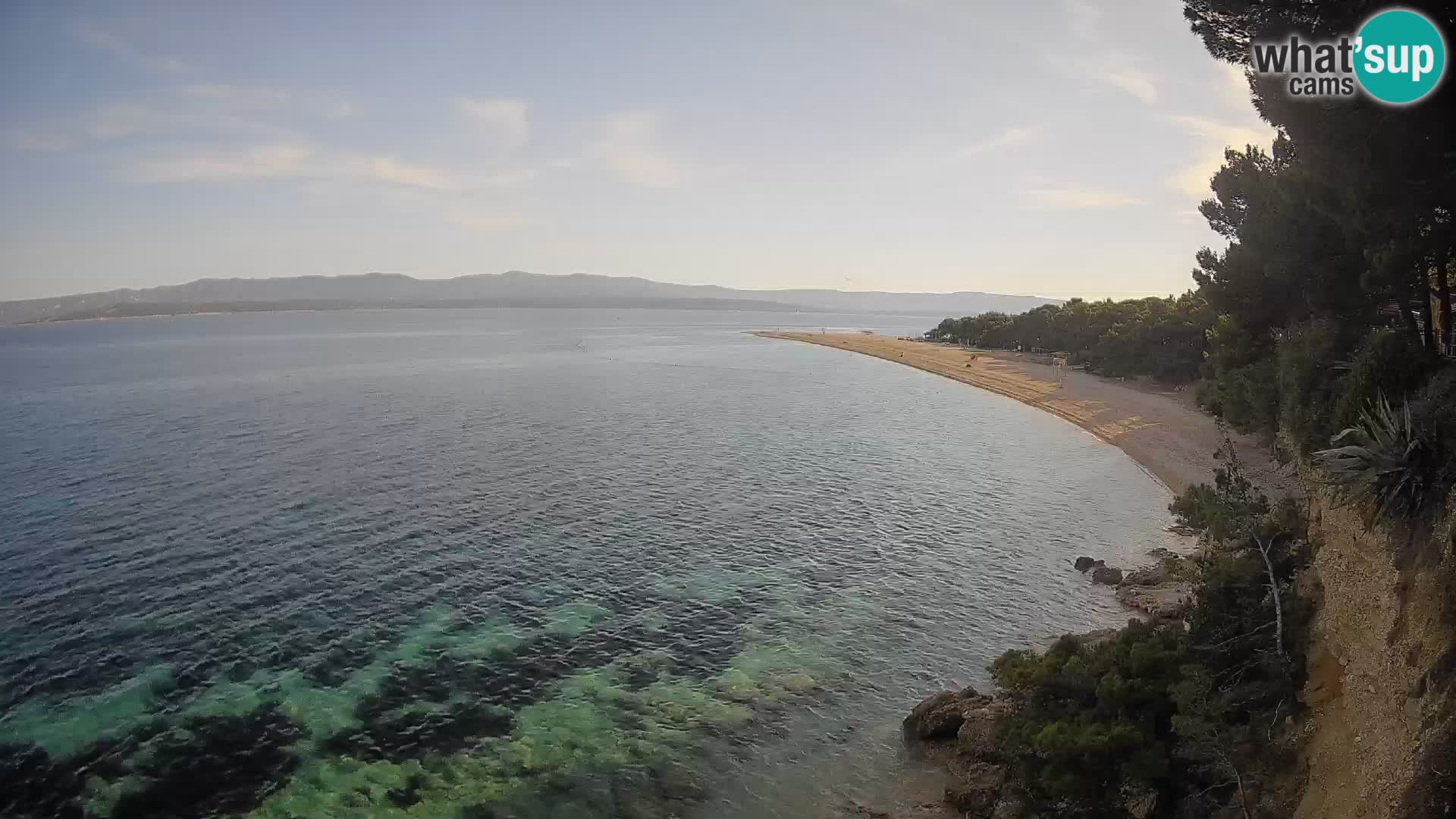 Webcam Bol Zlatni Rat – Vue en direct depuis l’île de Brač