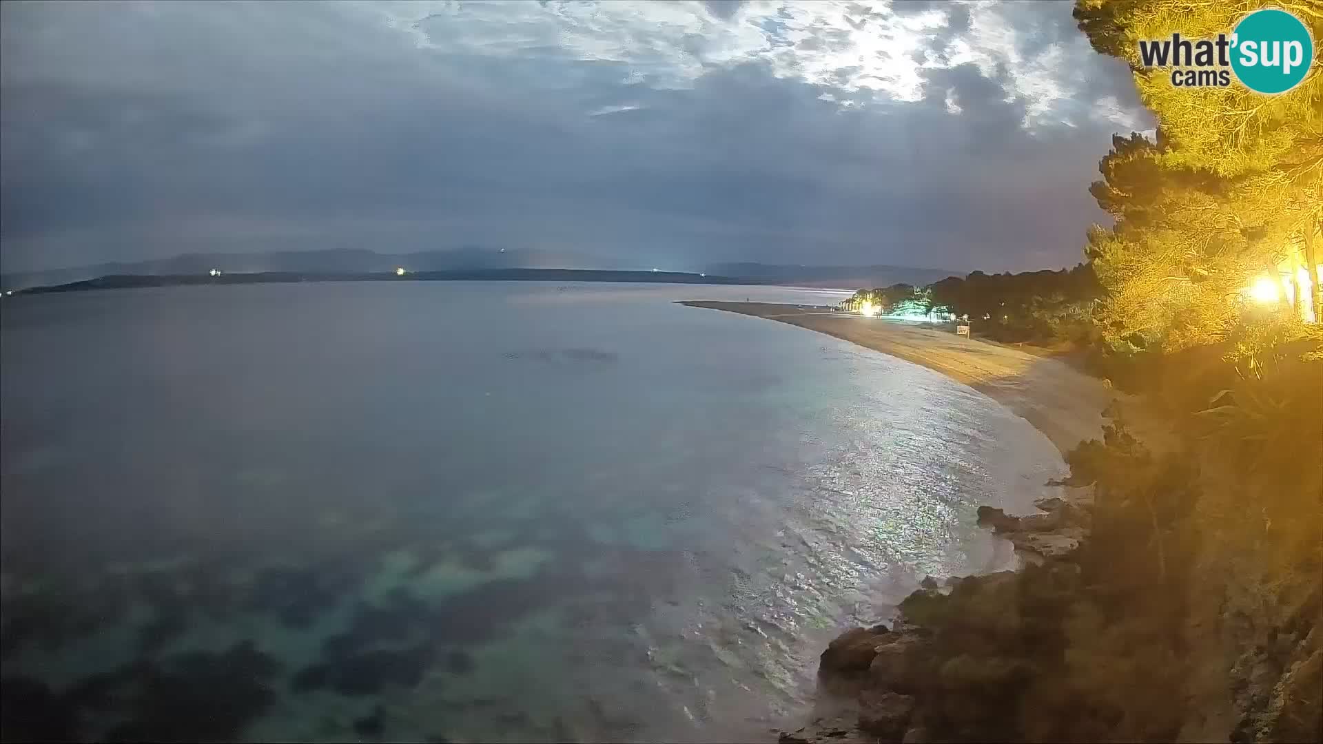 Webcam Zlatni Rat Bol – Liveblick vom berühmten Strand auf Brač