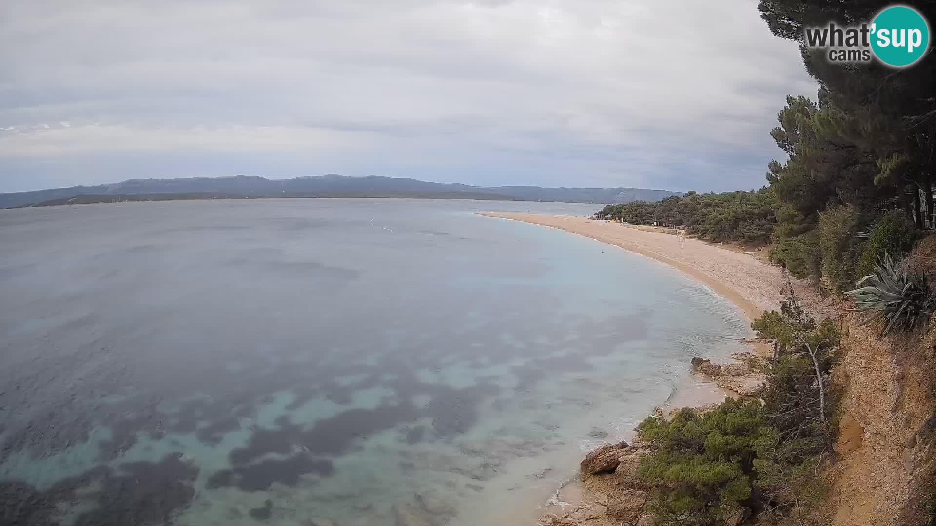 Webcam Bol Zlatni Rat – Live View from Brač Island