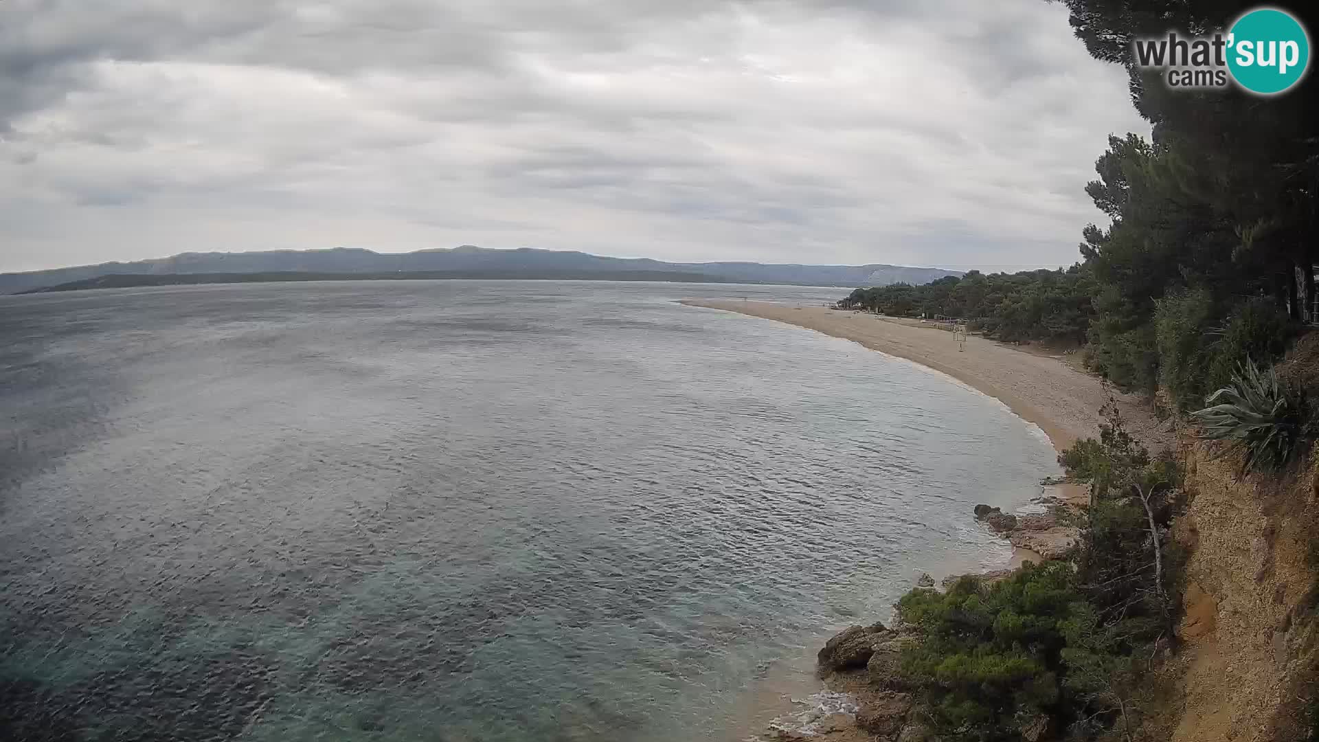 Webcam Bol Zlatni Rat – Vue en direct depuis l’île de Brač