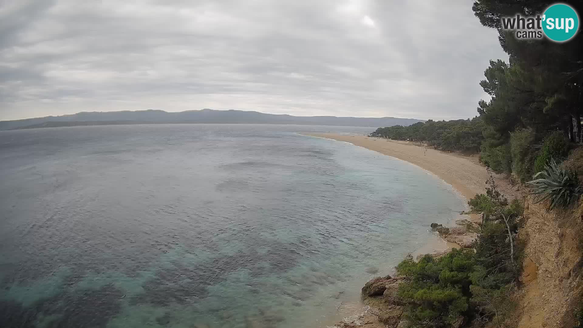 Web kamera Bol Zlatni Rat – Pogled uživo s otoka Brača