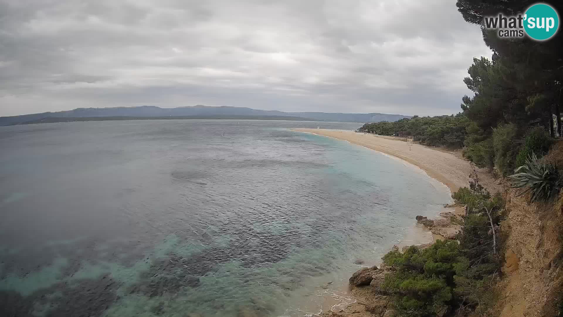 Webcam Bol Zlatni Rat – Live View from Brač Island