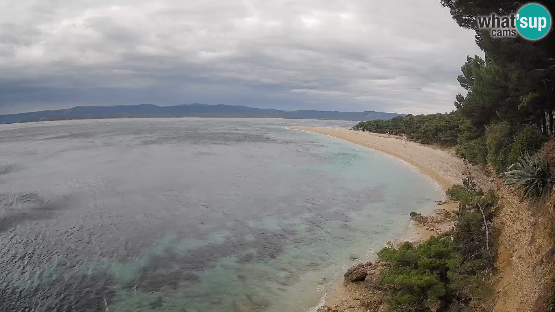 Webcam Bol Zlatni Rat – Live View from Brač Island