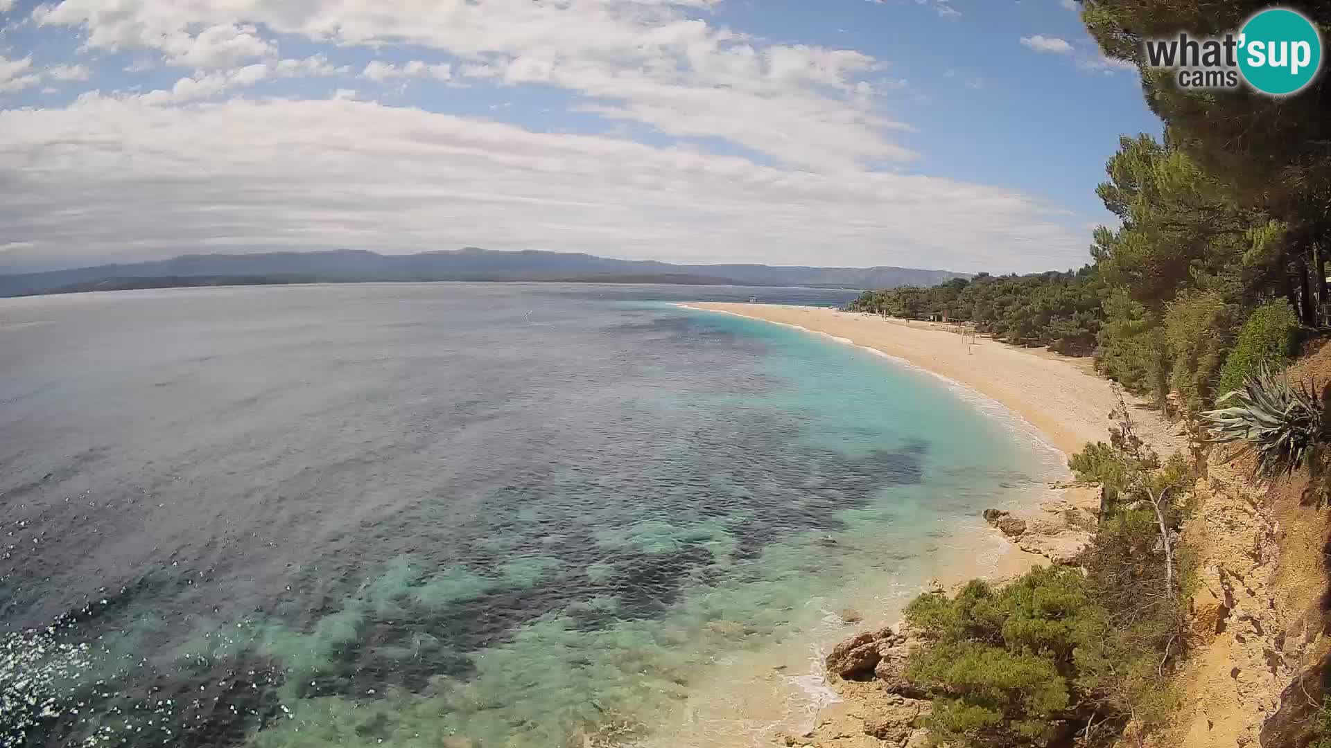 Webcam Bol Zlatni Rat – Live View from Brač Island