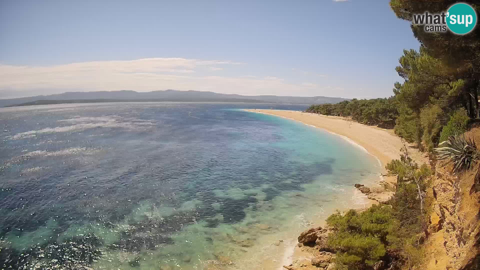 Webcam Bol Zlatni Rat – Diretta dalla spiaggia più famosa di Brač