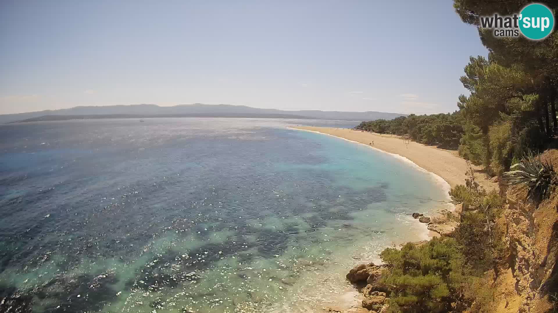 Webcam Bol Zlatni Rat – Vue en direct depuis l’île de Brač