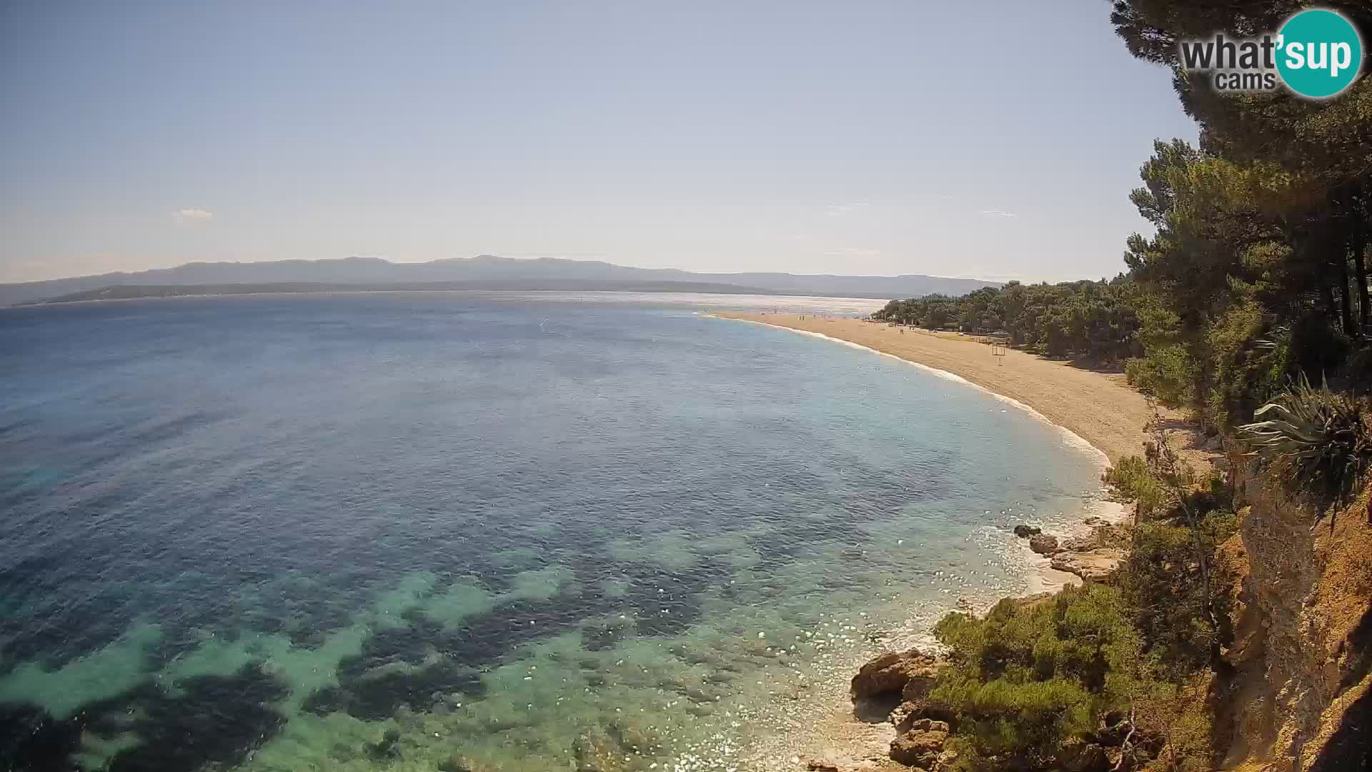 Webcam Bol Zlatni Rat – Live View from Brač Island
