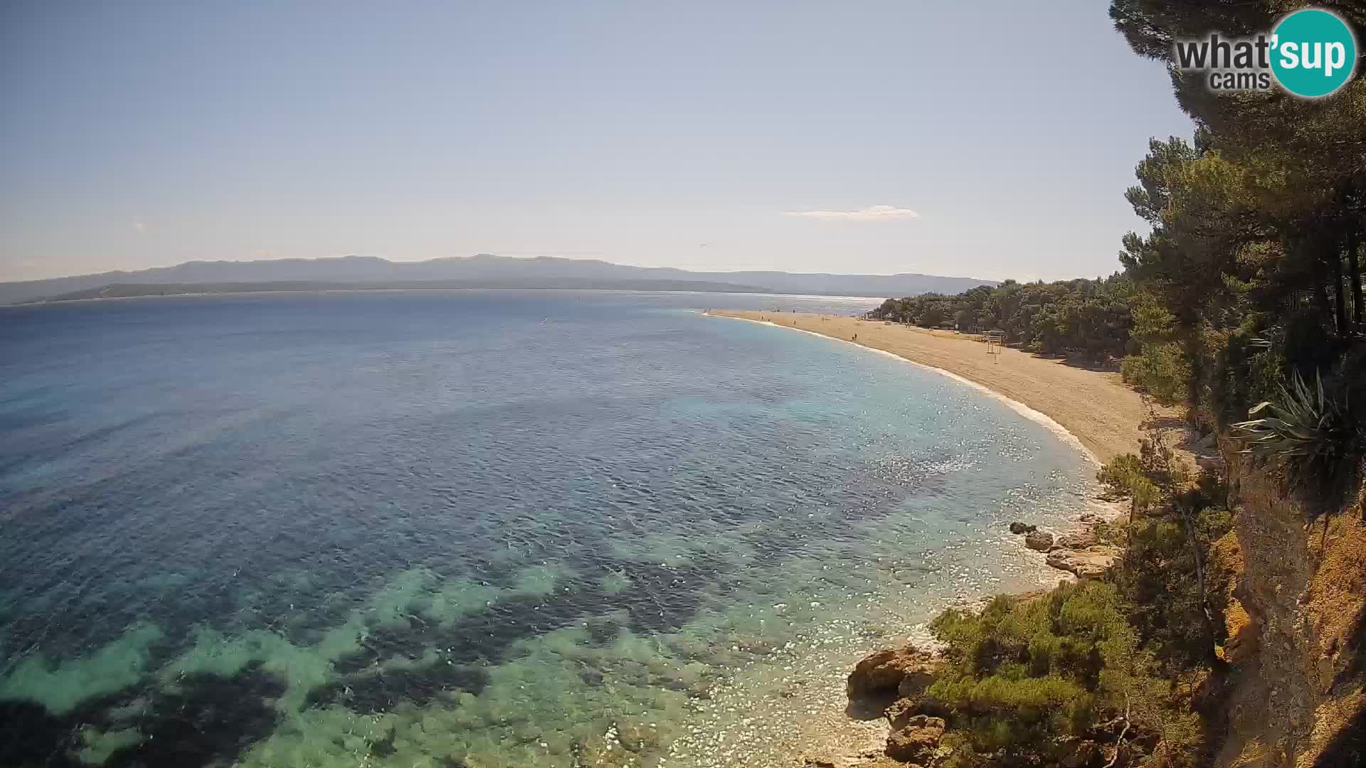 Webcam Bol Zlatni Rat – Live View from Brač Island
