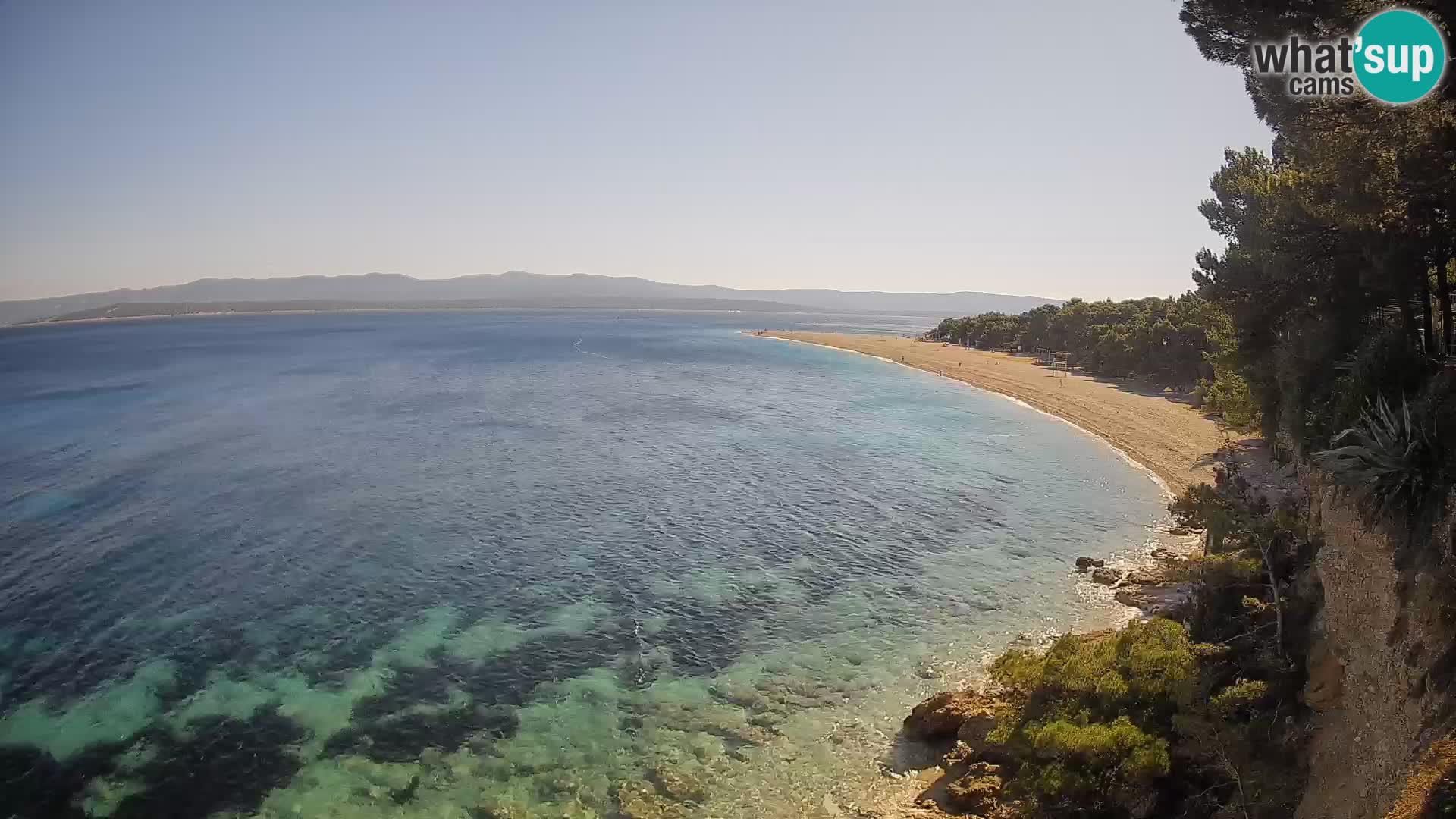Webcam Bol Zlatni Rat – Live View from Brač Island