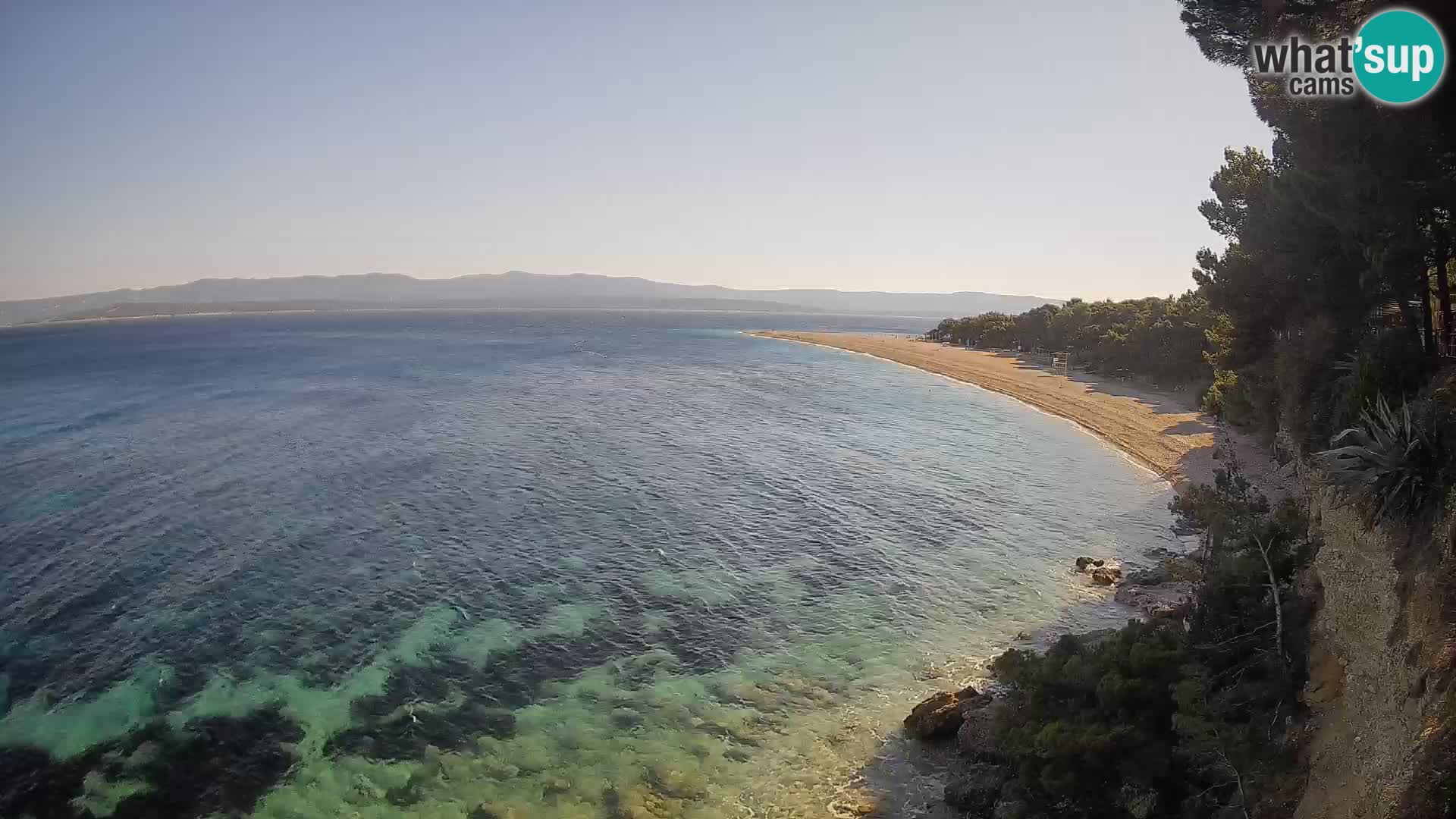 Webcam Bol Zlatni Rat – Live View from Brač Island