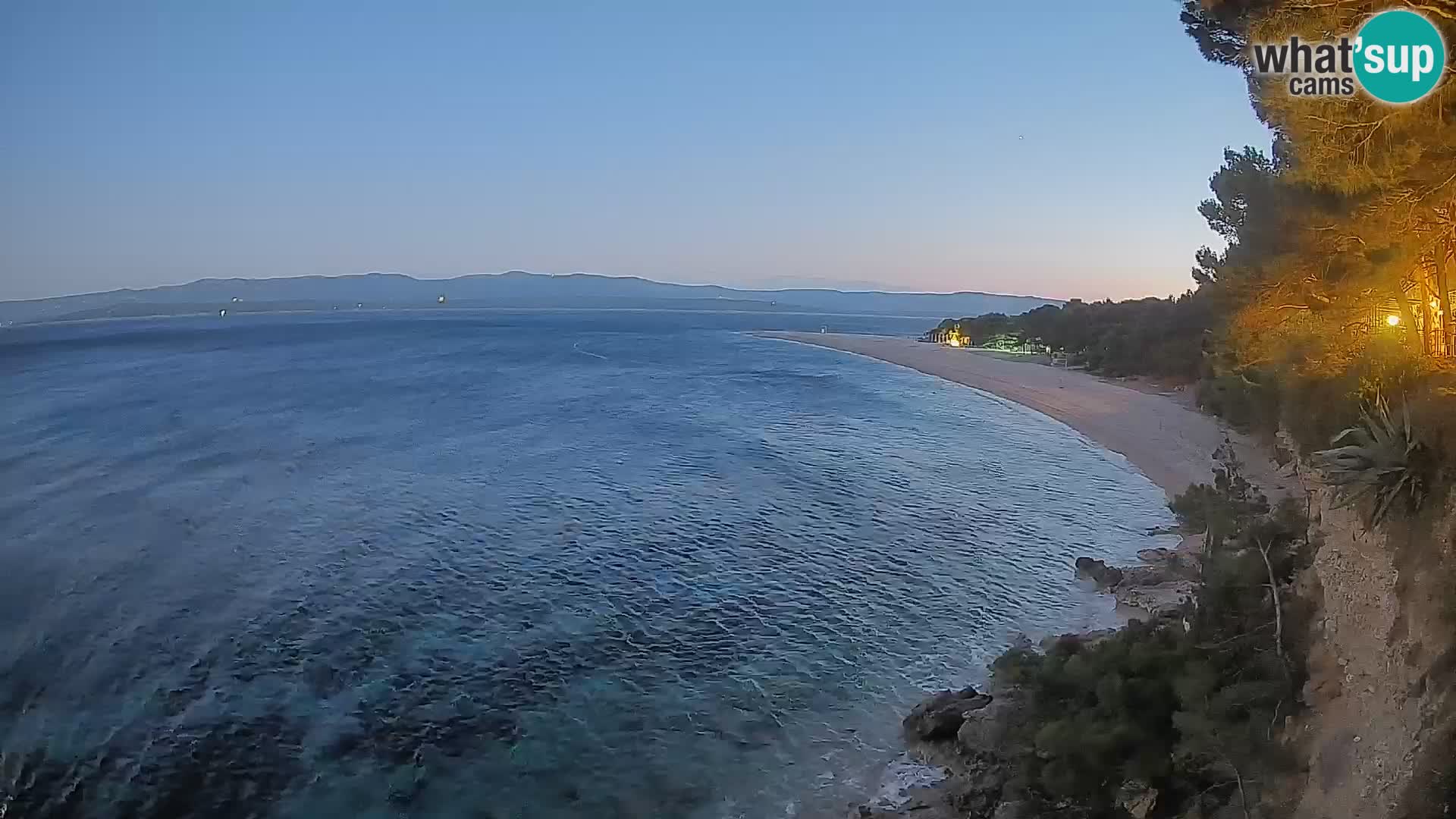 Webcam Bol Zlatni Rat – Vue en direct depuis l’île de Brač